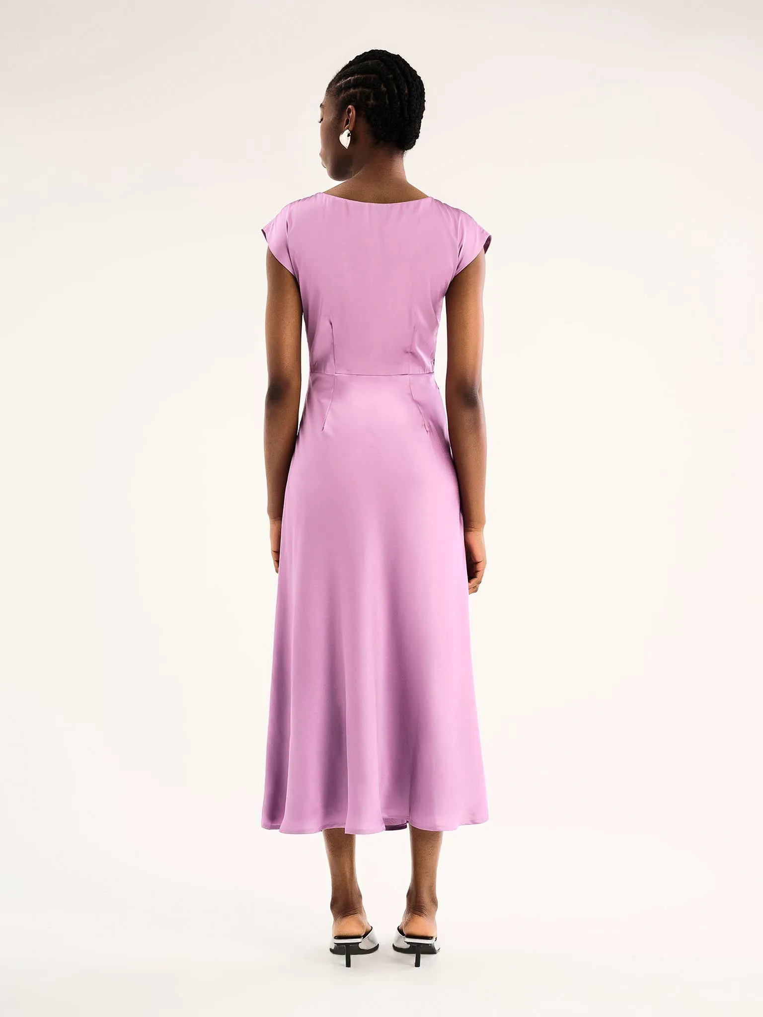 Lovette Dress in Lavender sold by Omnes product image thumbnail 4