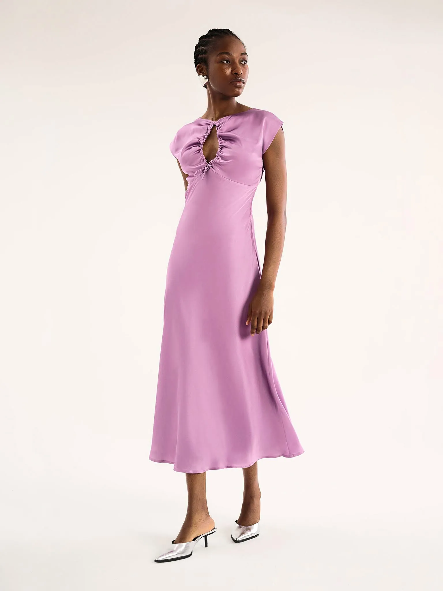 Lovette Dress in Lavender sold by Omnes product image thumbnail 3