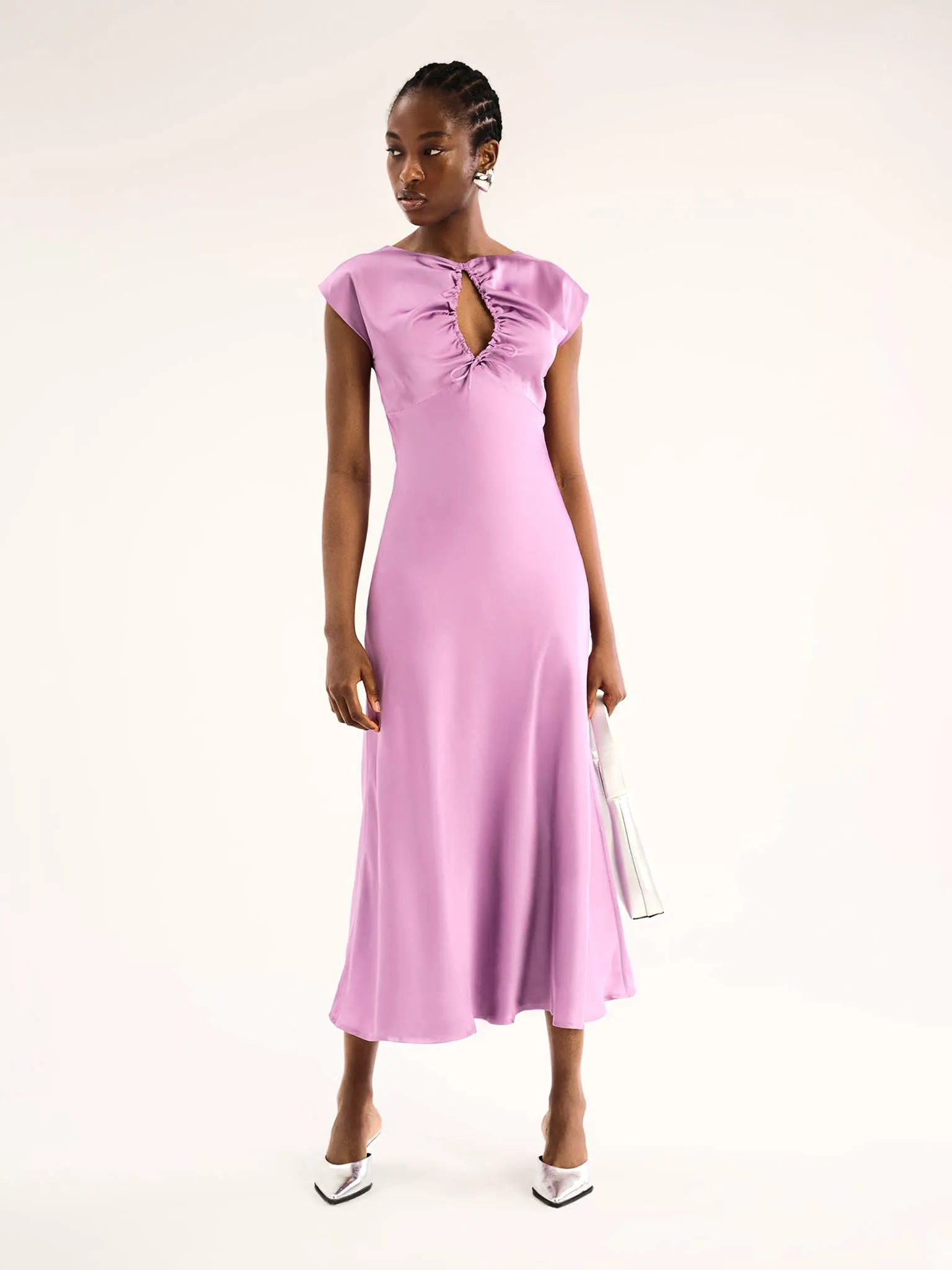 Lovette Dress in Lavender sold by Omnes product image thumbnail 2