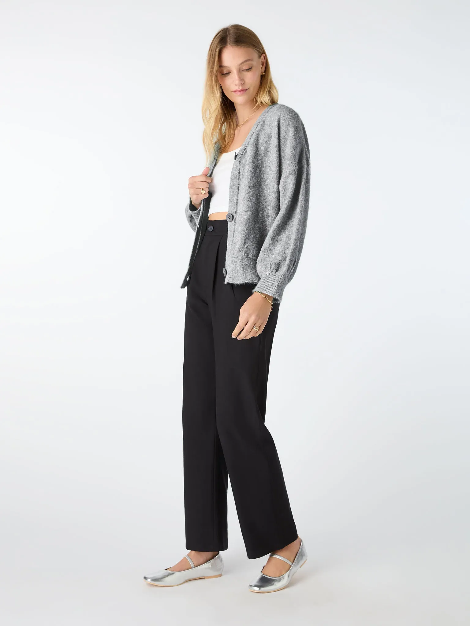 Honor Cardigan in Grey sold by Omnes product image thumbnail 2