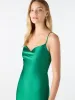 Riviera Midi Dress in Viridian Green sold by Omnes