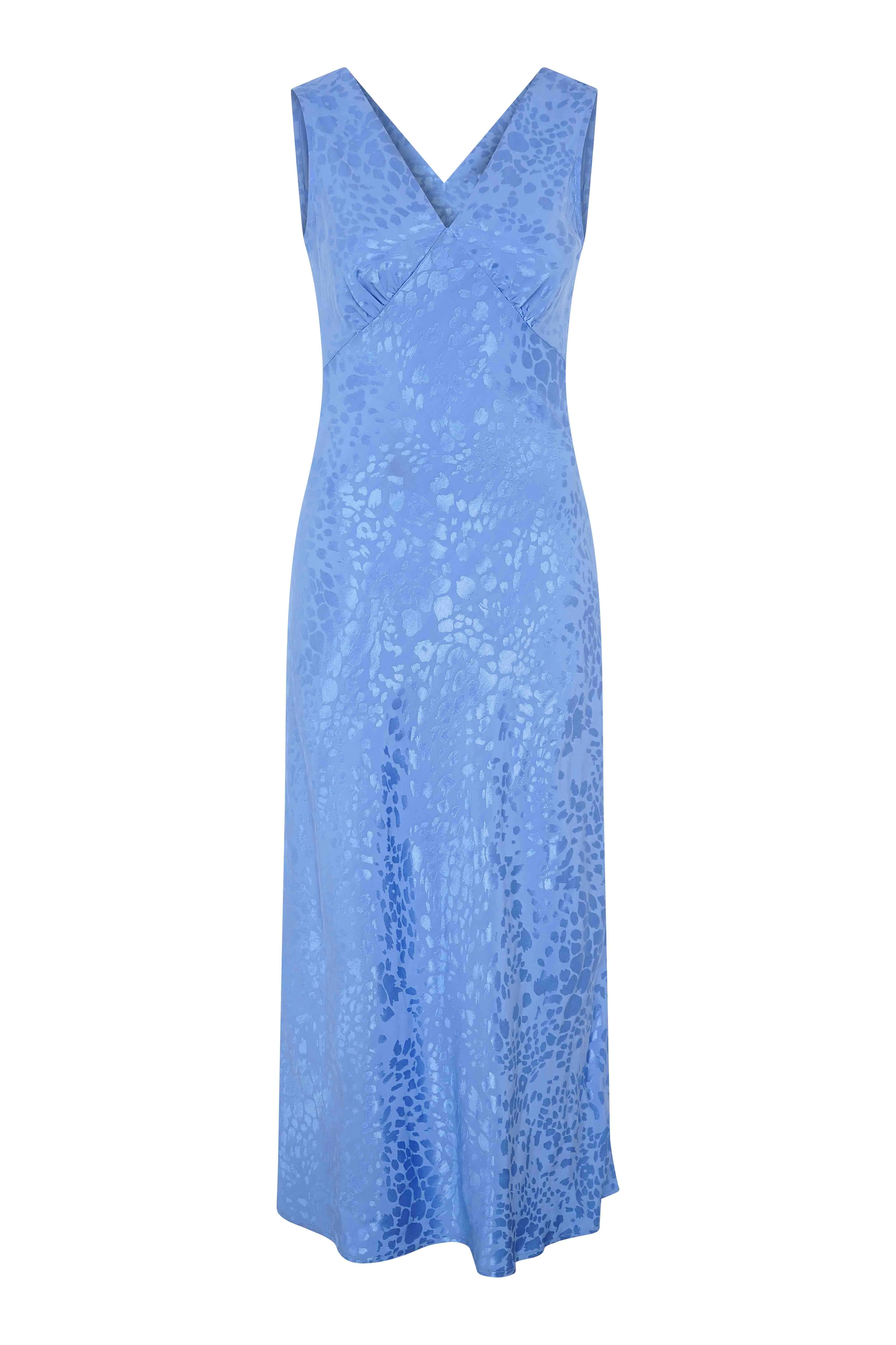 Iris Maxi Dress in Light Blue sold by Omnes product image thumbnail 5