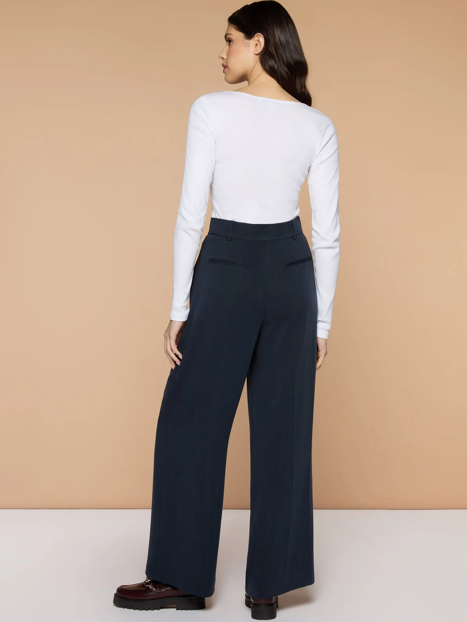 Lucinda Jersey Top in White sold by Omnes product image thumbnail 3