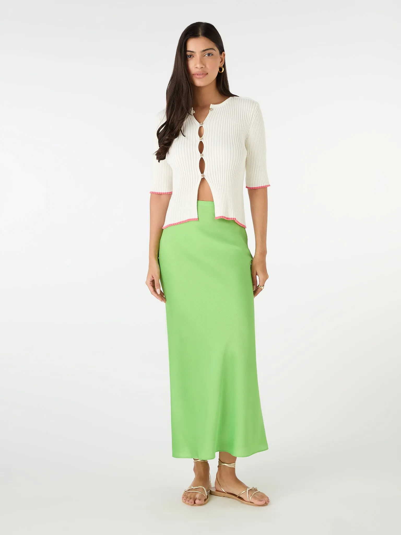 Ramona Cardigan in Cream sold by Omnes product image thumbnail 4