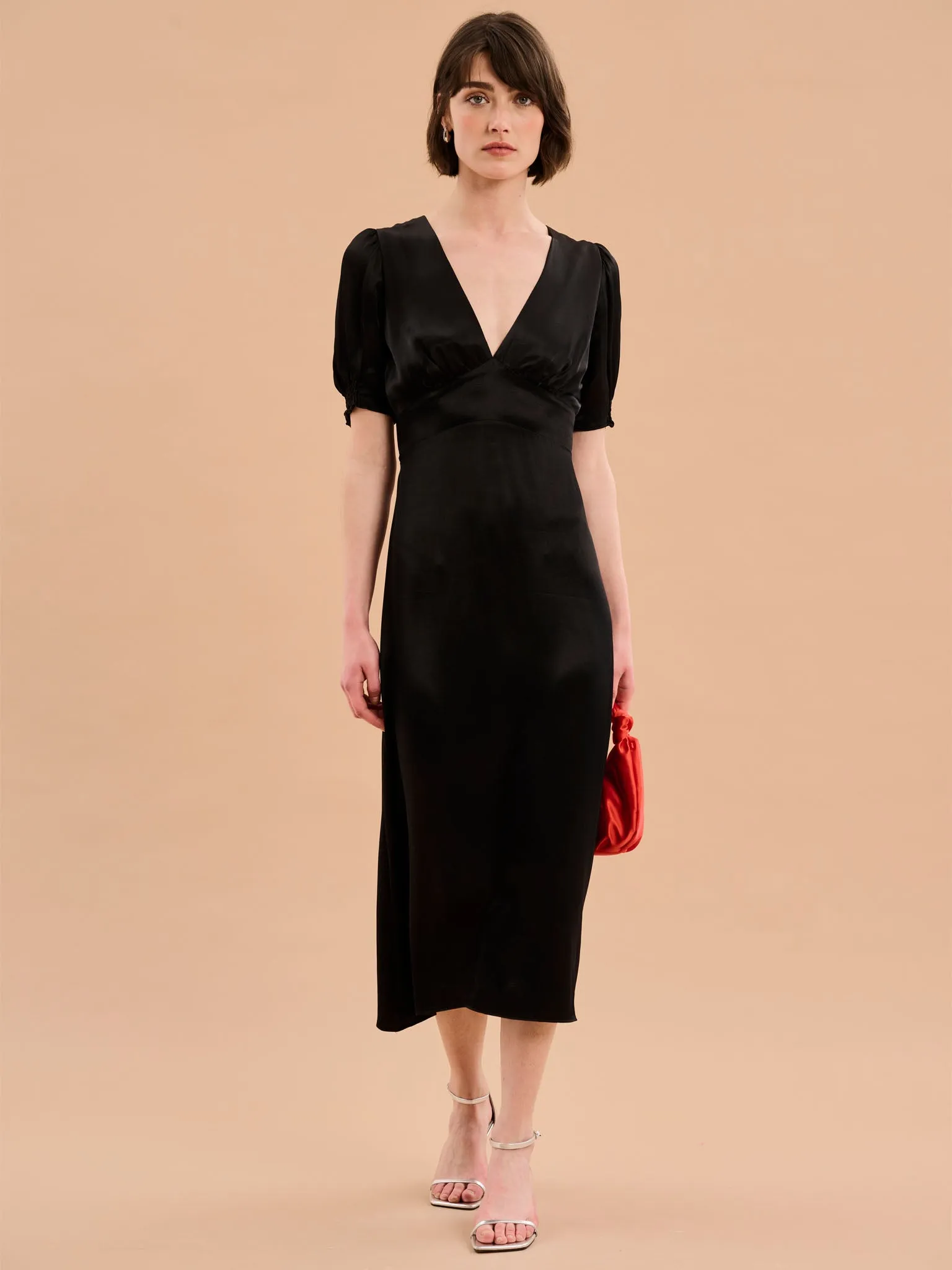Odette Dress in Black sold by Omnes