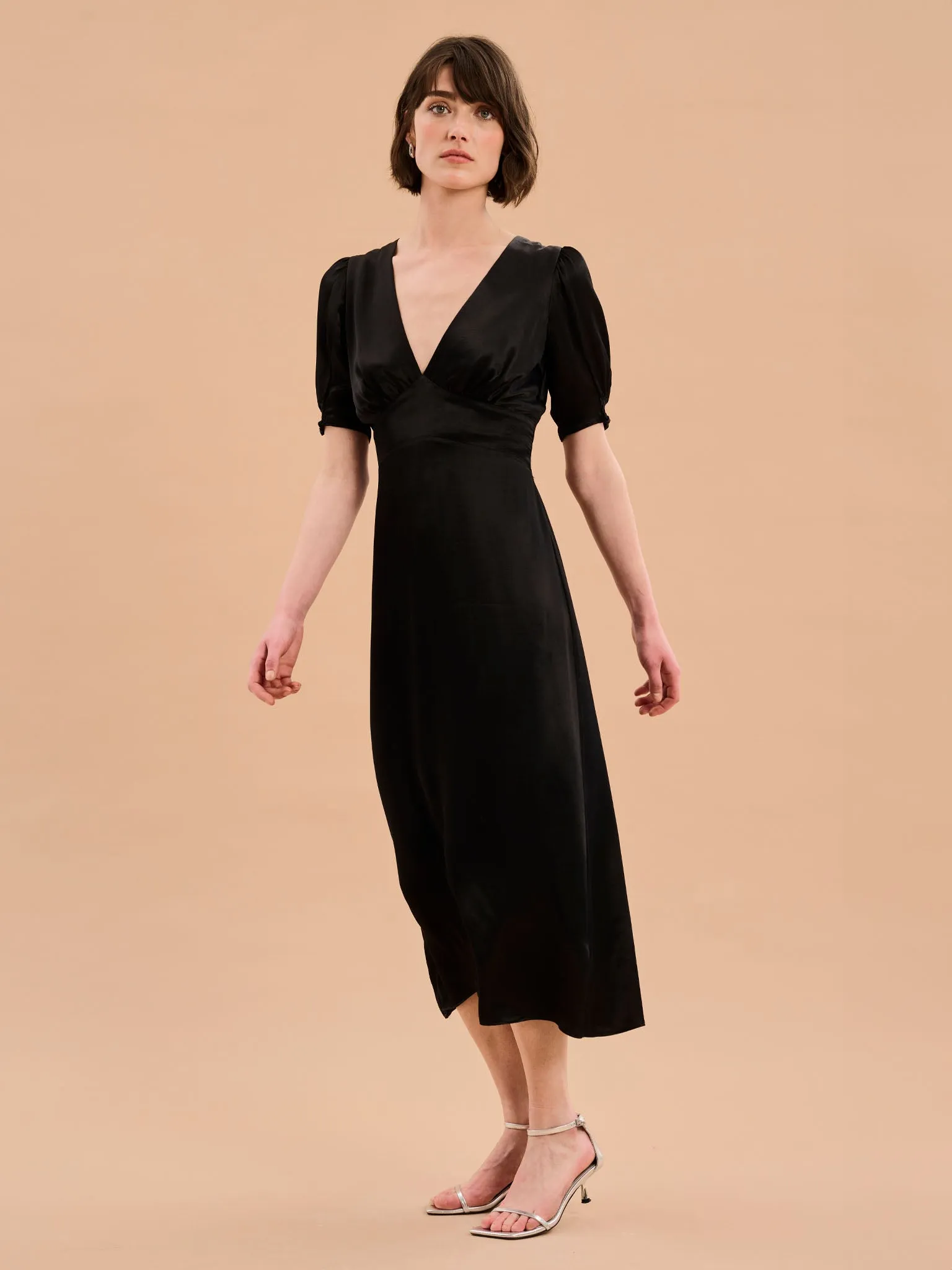 Odette Dress in Black sold by Omnes product image thumbnail 5
