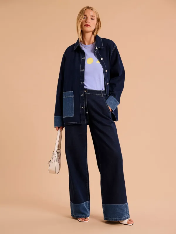 Magnus Denim Jacket sold by Omnes