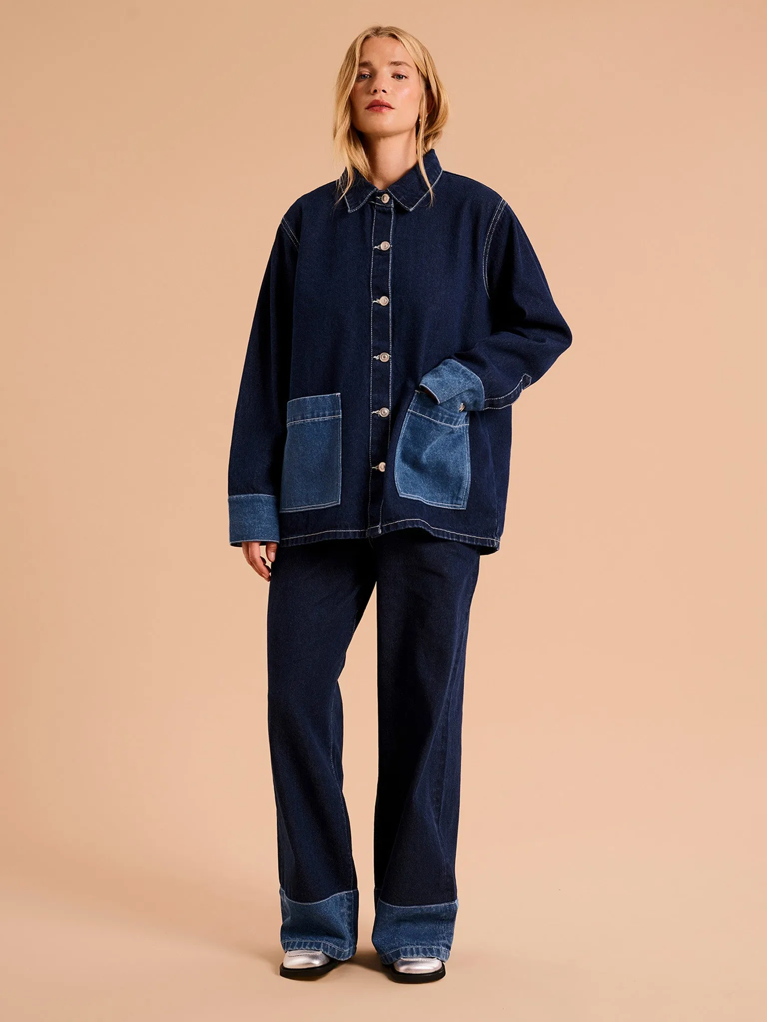 Magnus Denim Jacket sold by Omnes product image thumbnail 3