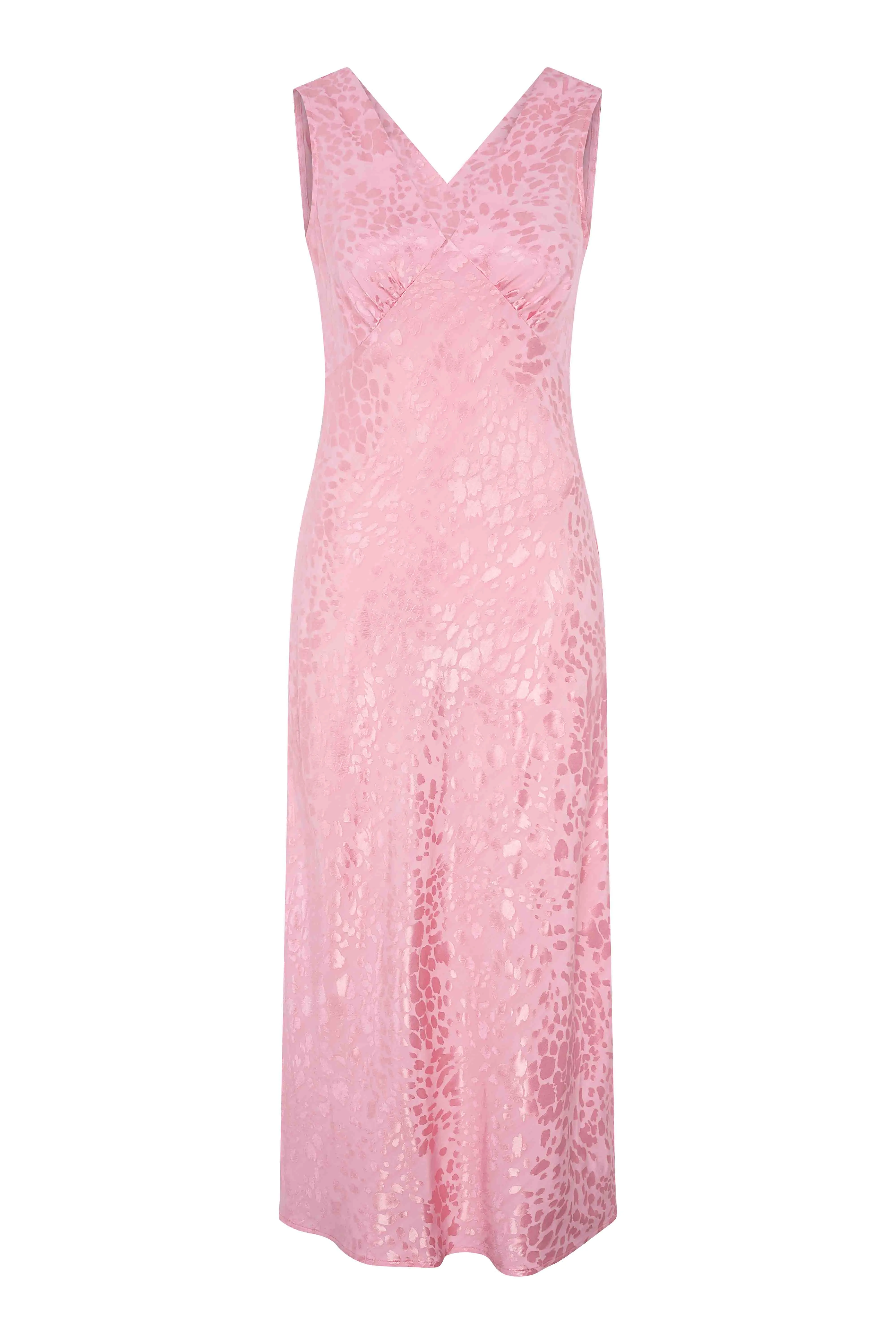 Iris Maxi Dress in Pink sold by Omnes product image thumbnail 5