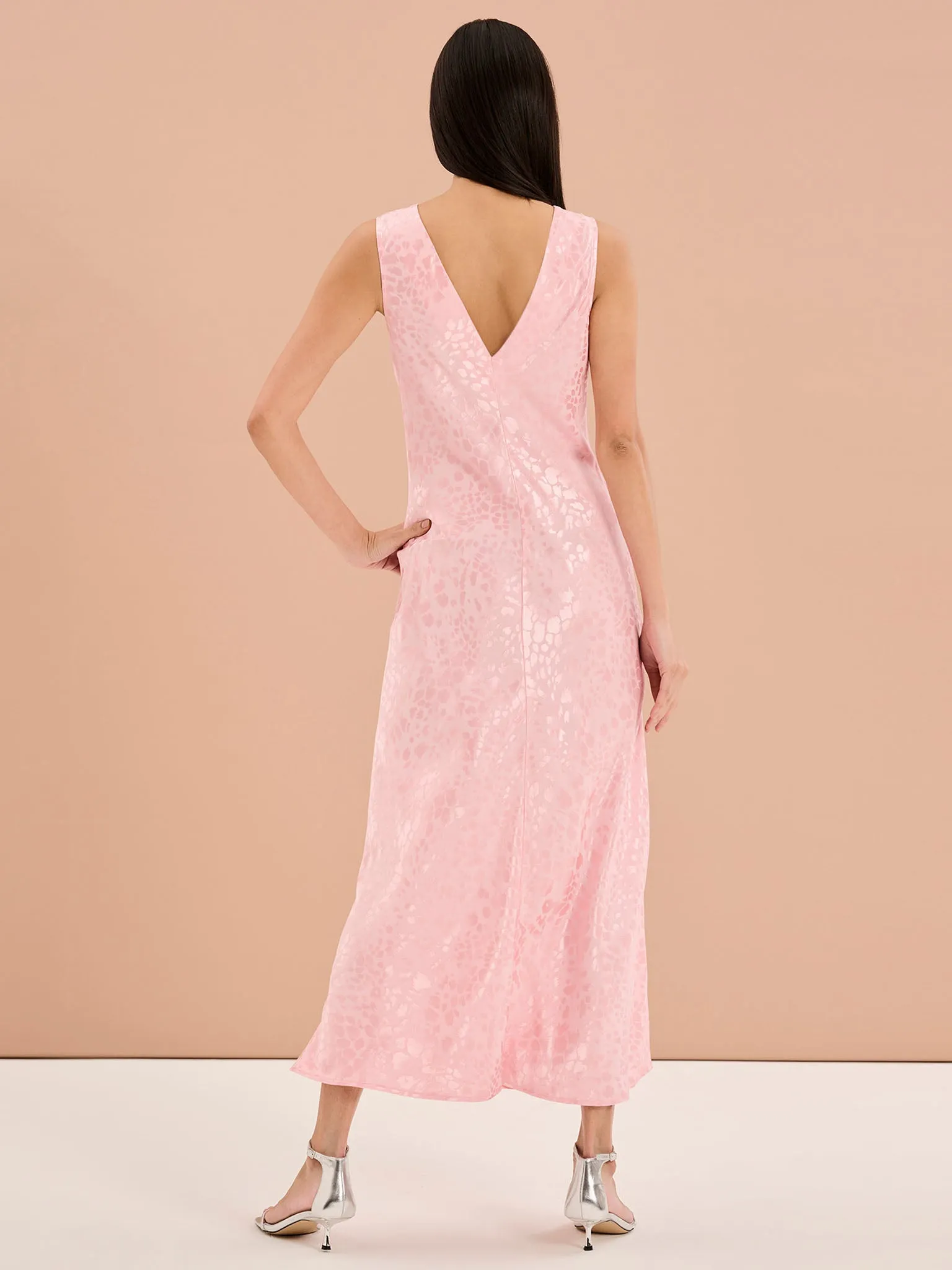 Iris Maxi Dress in Pink sold by Omnes product image thumbnail 3