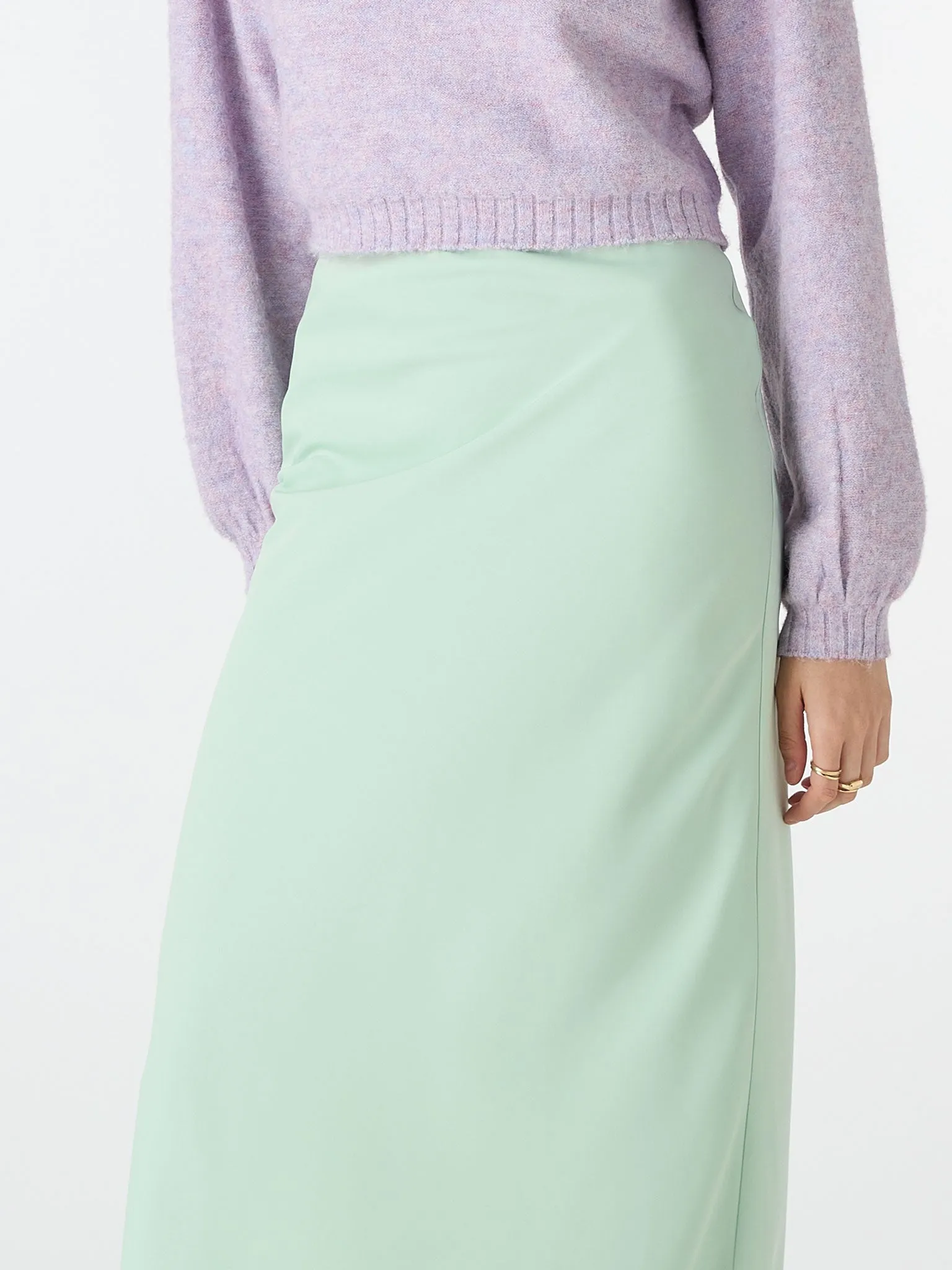 Stella Skirt in Mint Green sold by Omnes product image thumbnail 4