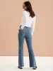 Ruby Flare Jean sold by Omnes