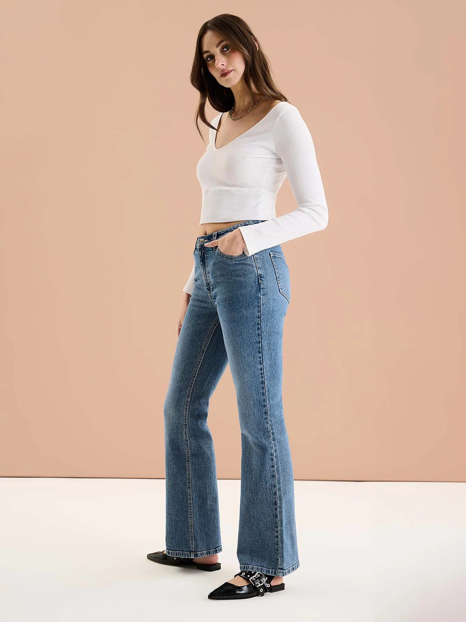 Ruby Flare Jean sold by Omnes product image thumbnail 2