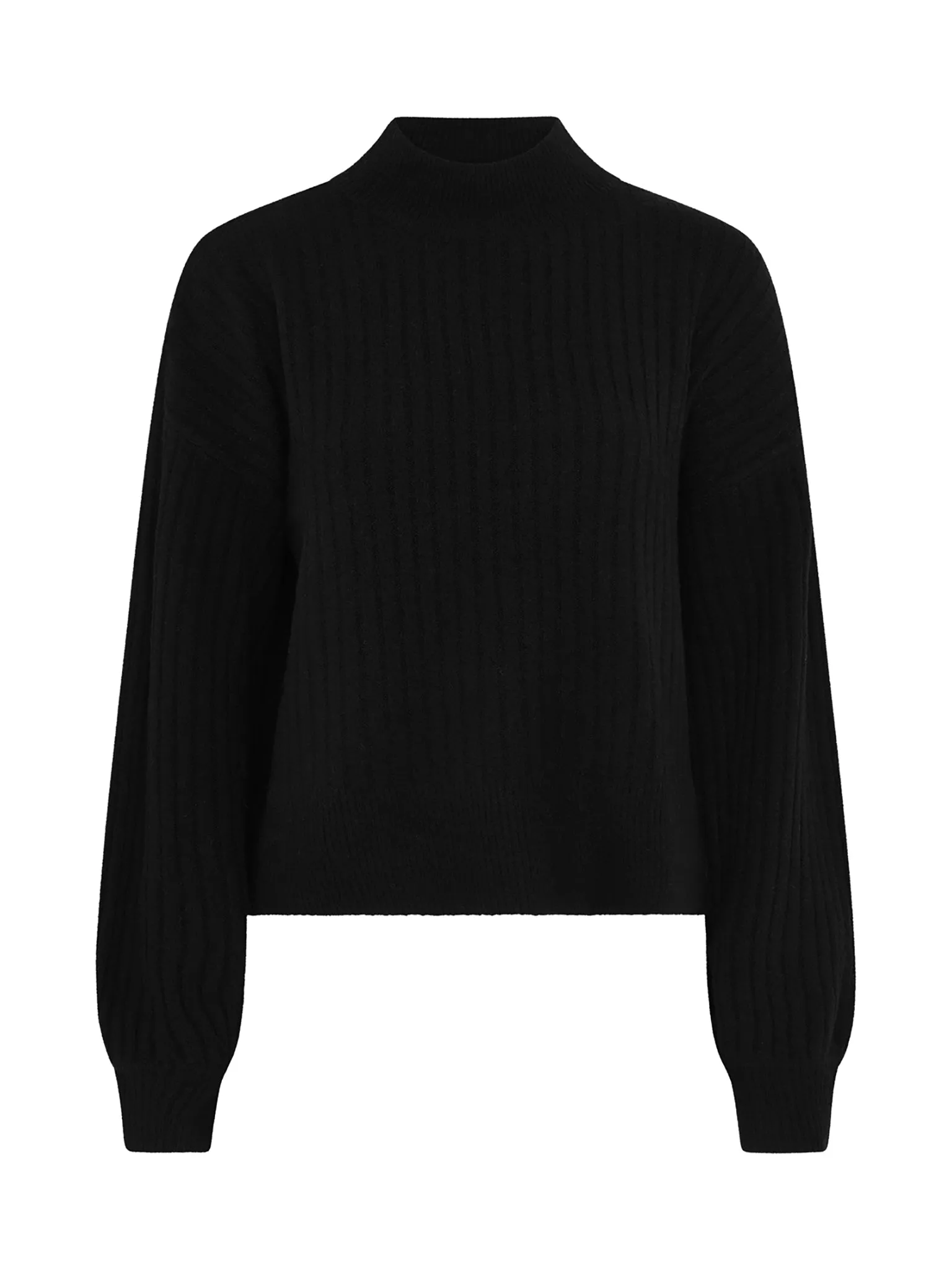 Maisie Boxy Rib Jumper in Black sold by Omnes product image thumbnail 5