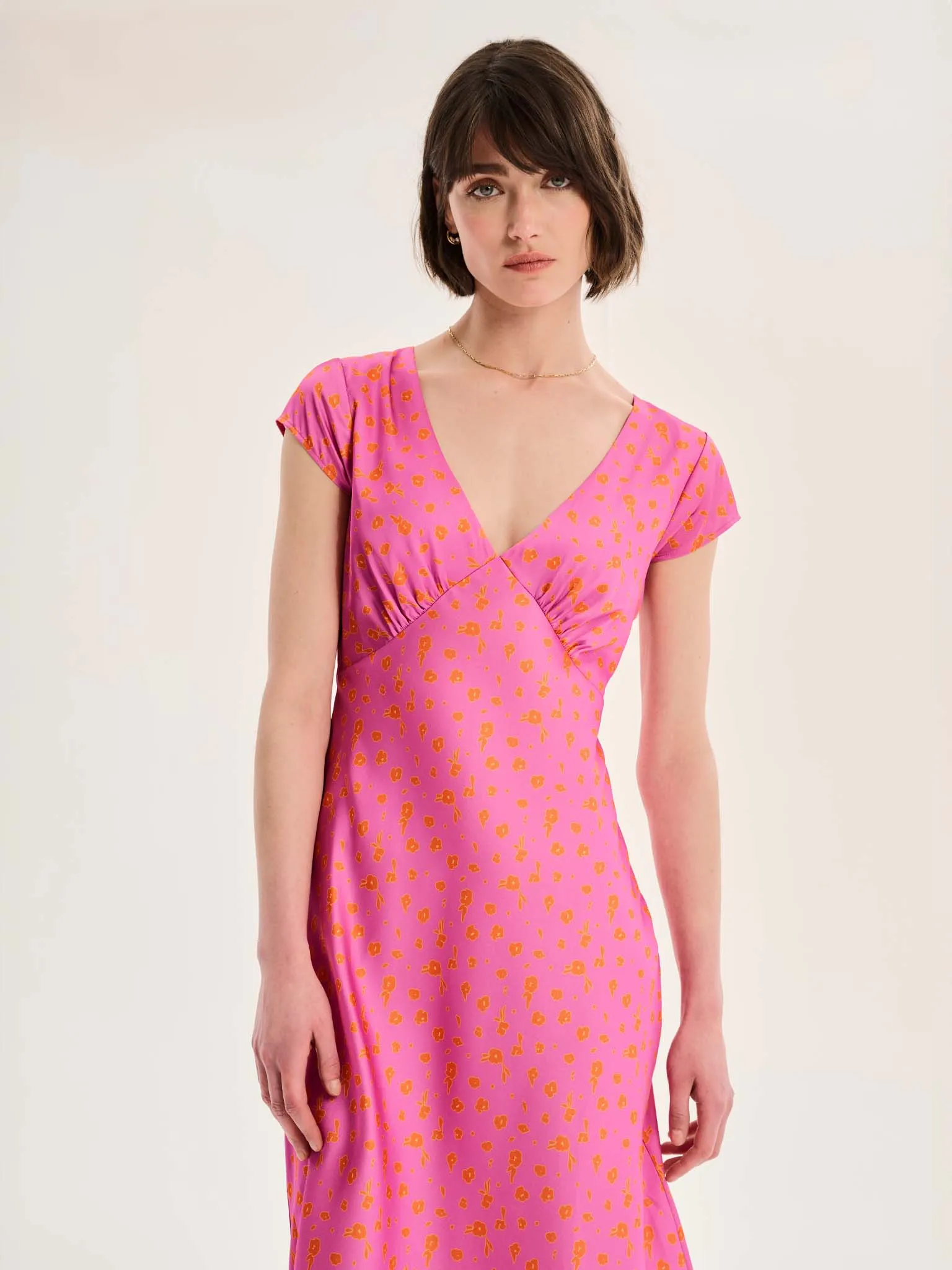 Woolf Dress in Floral Print sold by Omnes product image thumbnail 4