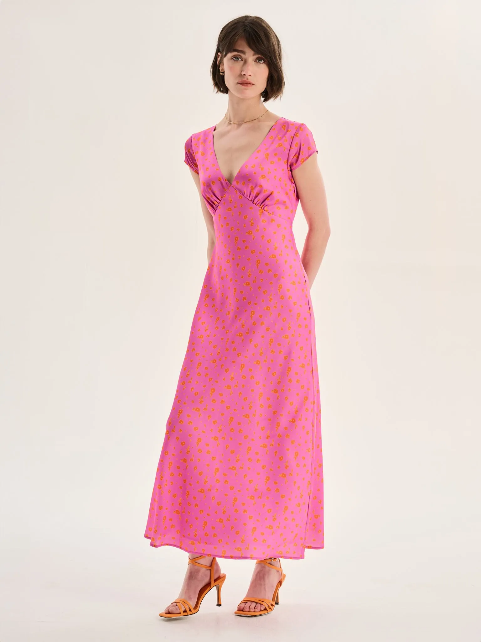 Woolf Dress in Floral Print sold by Omnes product image thumbnail 2