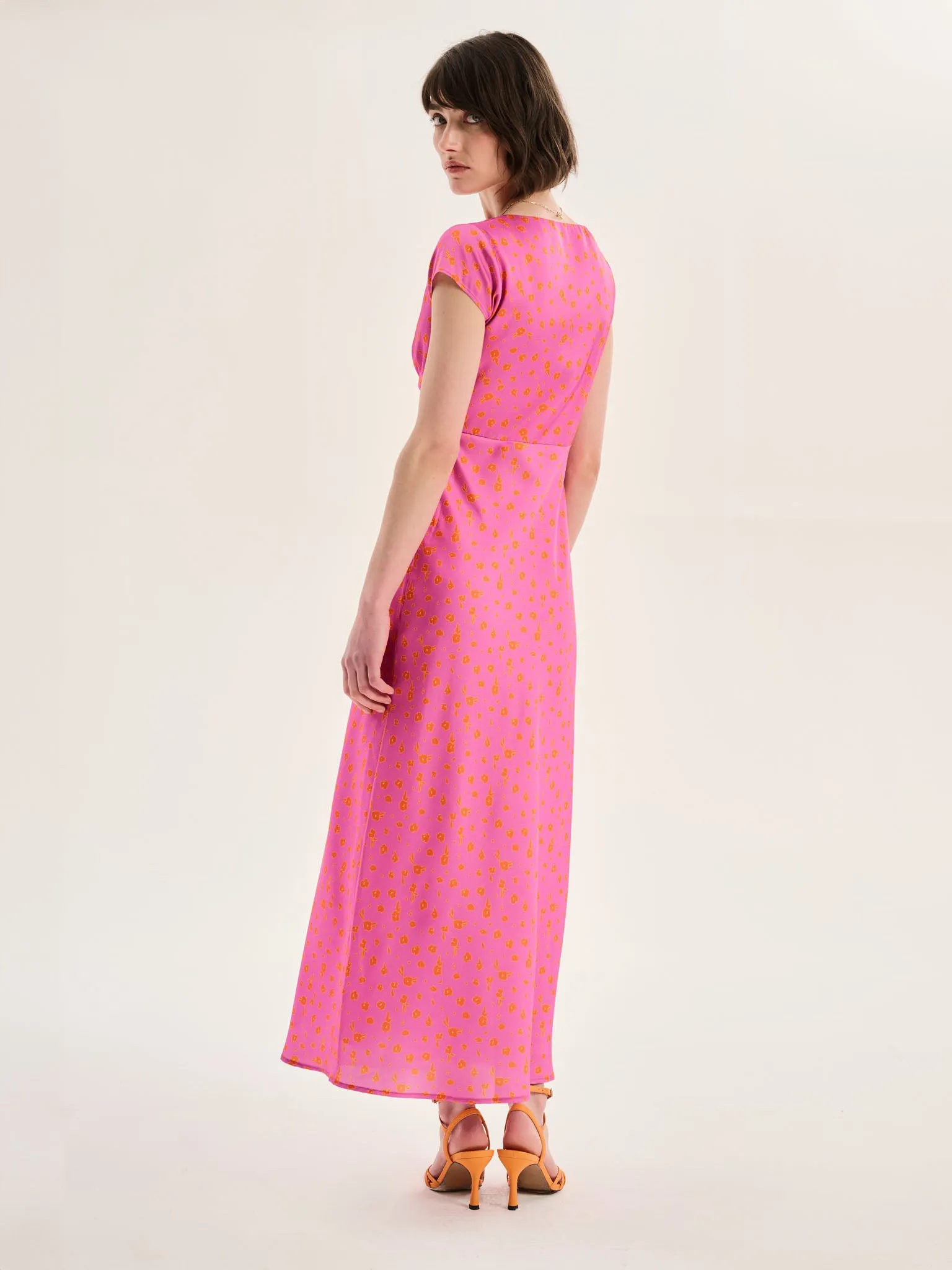 Woolf Dress in Floral Print sold by Omnes product image thumbnail 3