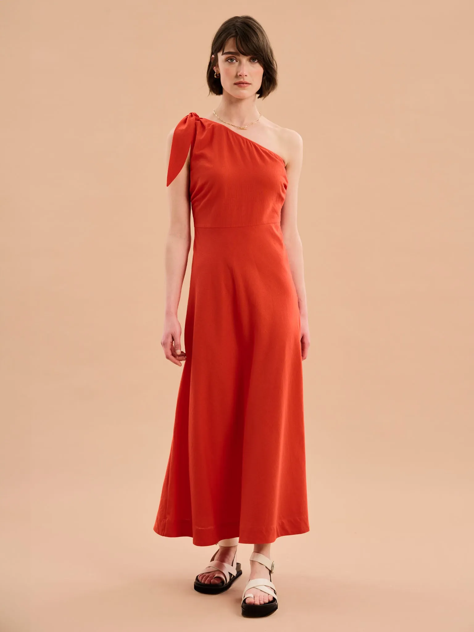 Junaya One Shoulder Maxi Dress sold by Omnes product image thumbnail 2