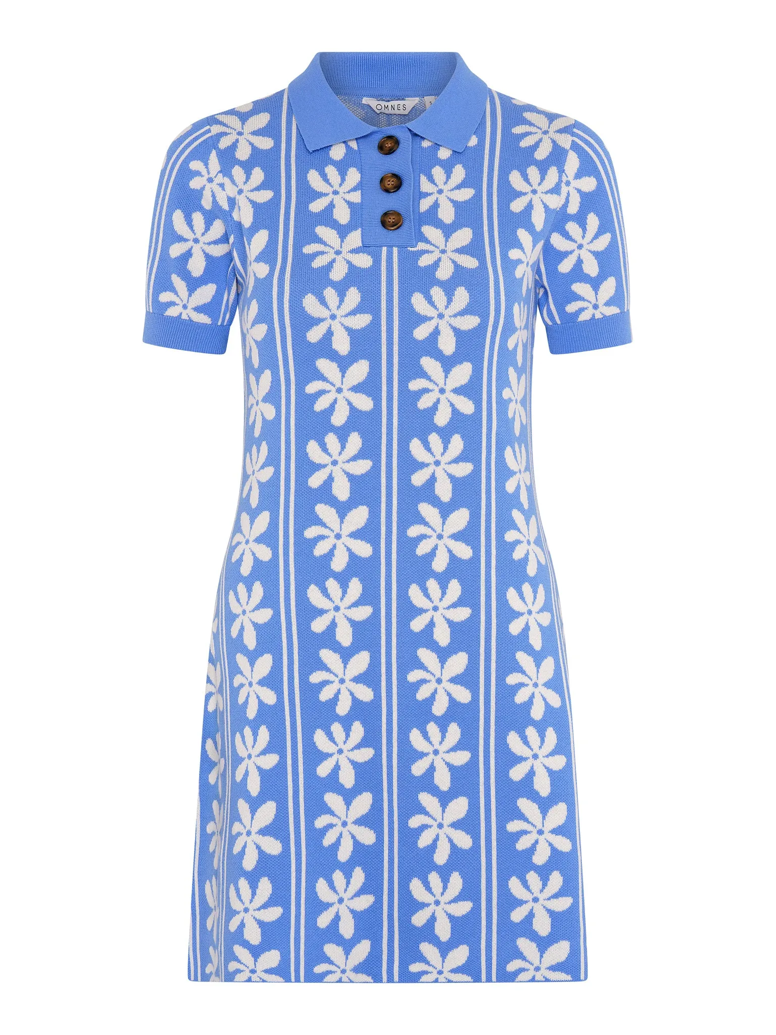 Fable Floral Knit Dress sold by Omnes product image thumbnail 4