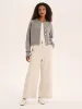 August Fluffy Cardigan in Grey sold by Omnes