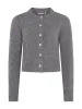 August Fluffy Cardigan in Grey sold by Omnes