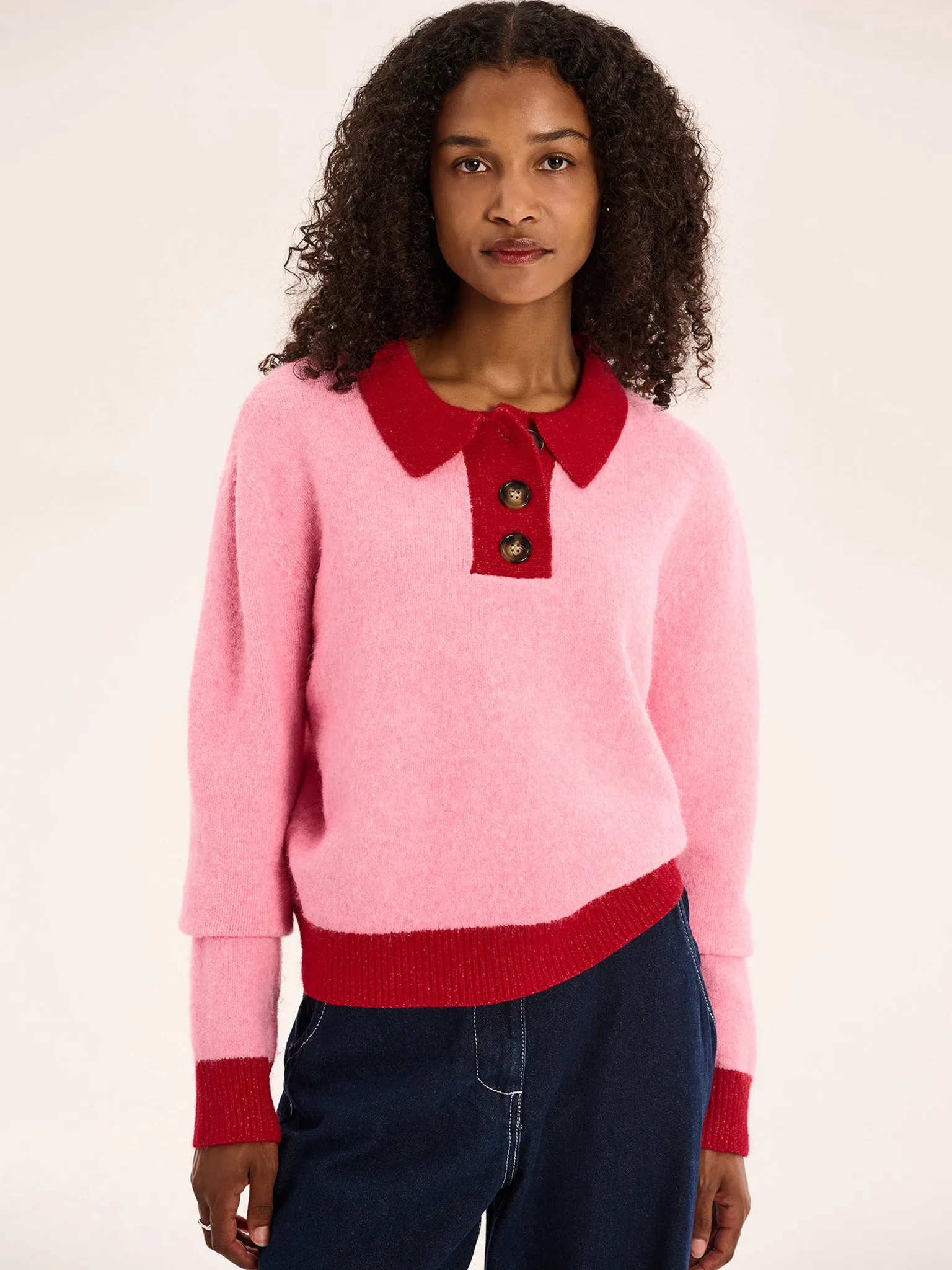 Loren Jumper in Pink sold by Omnes product image thumbnail 4
