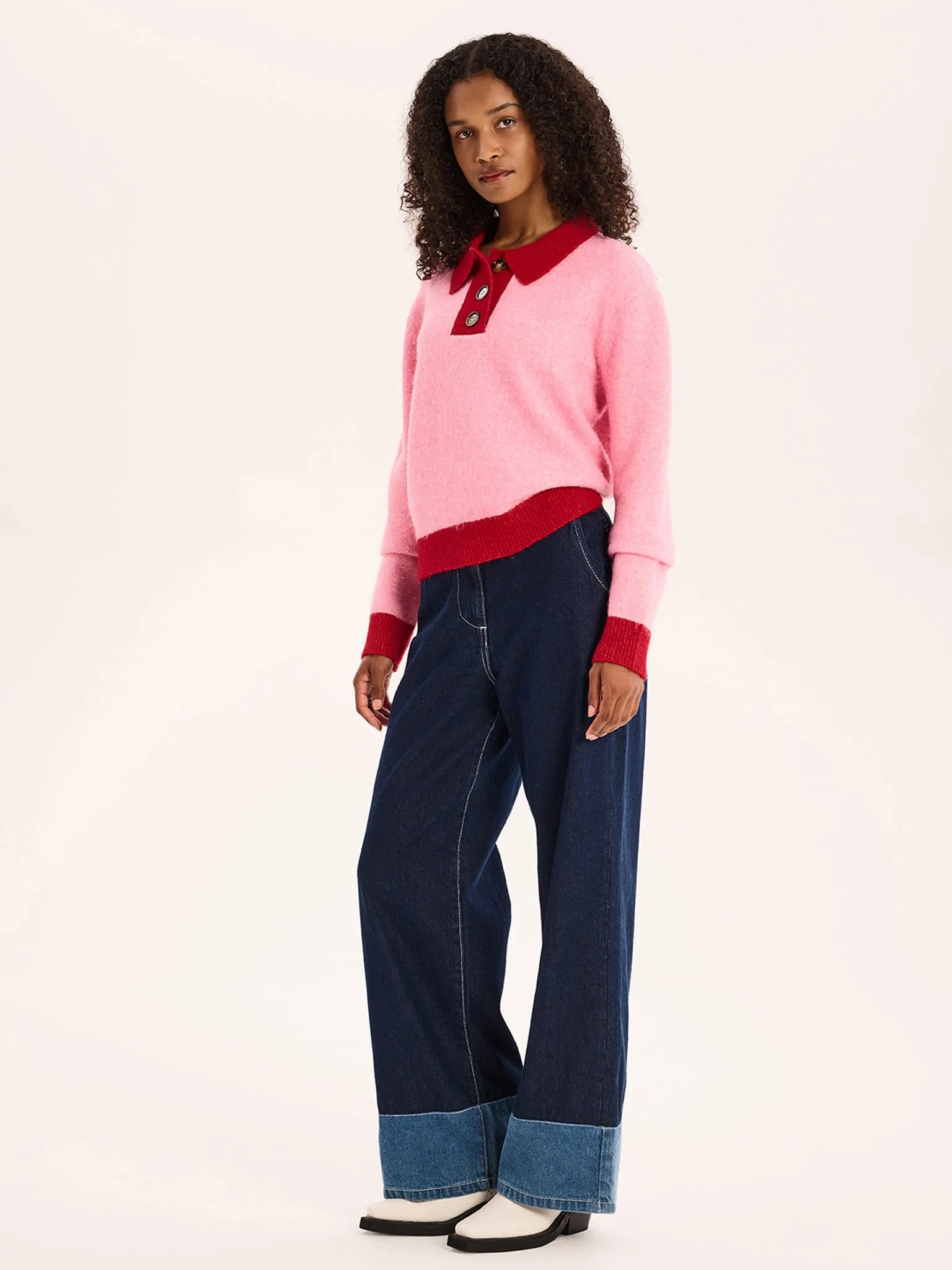 Loren Jumper in Pink sold by Omnes product image thumbnail 2