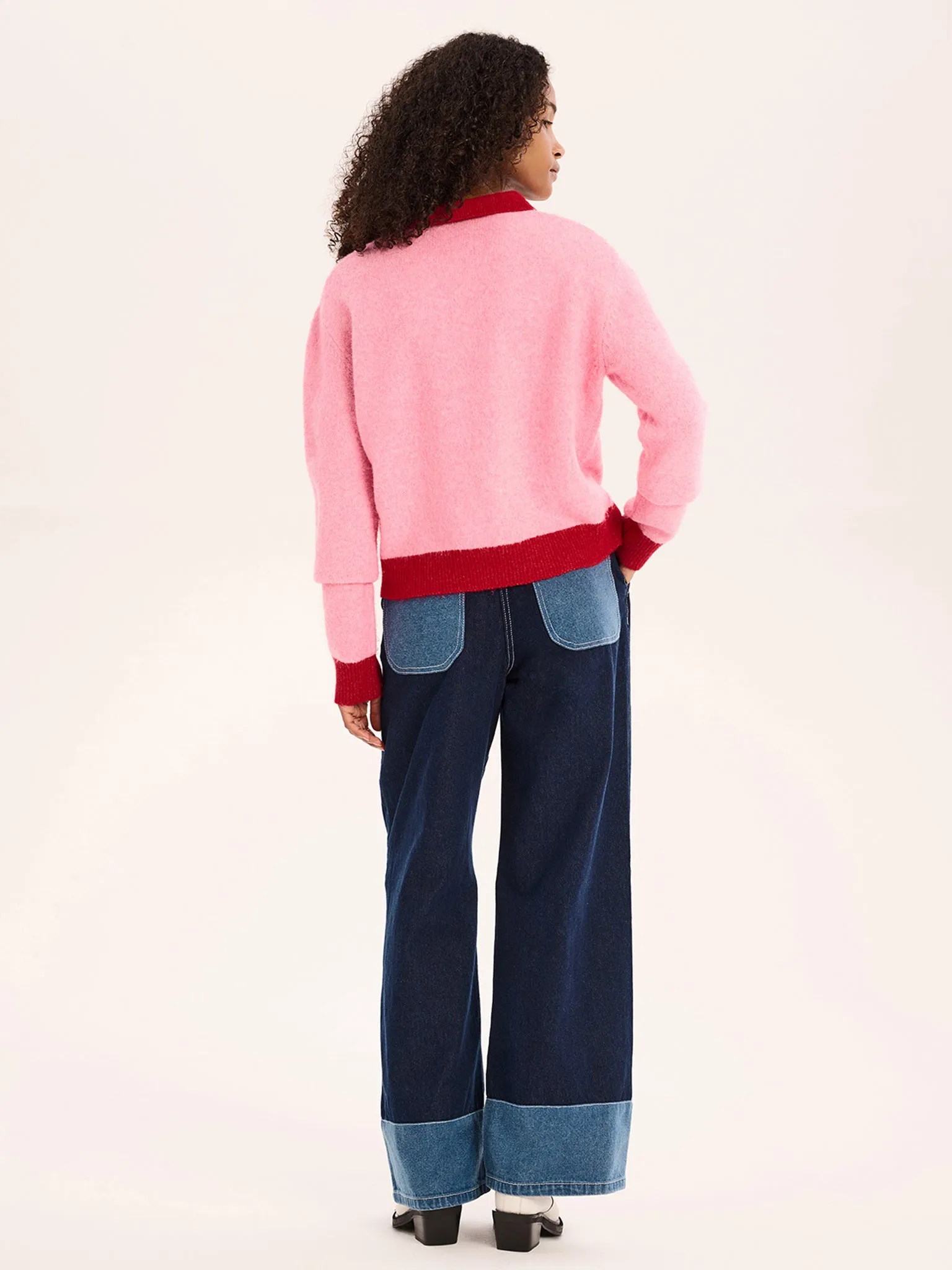 Loren Jumper in Pink sold by Omnes product image thumbnail 3