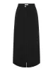 Olive Denim Skirt in Black sold by Omnes