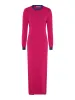 Janelle Colour Block Dress in Magenta sold by Omnes