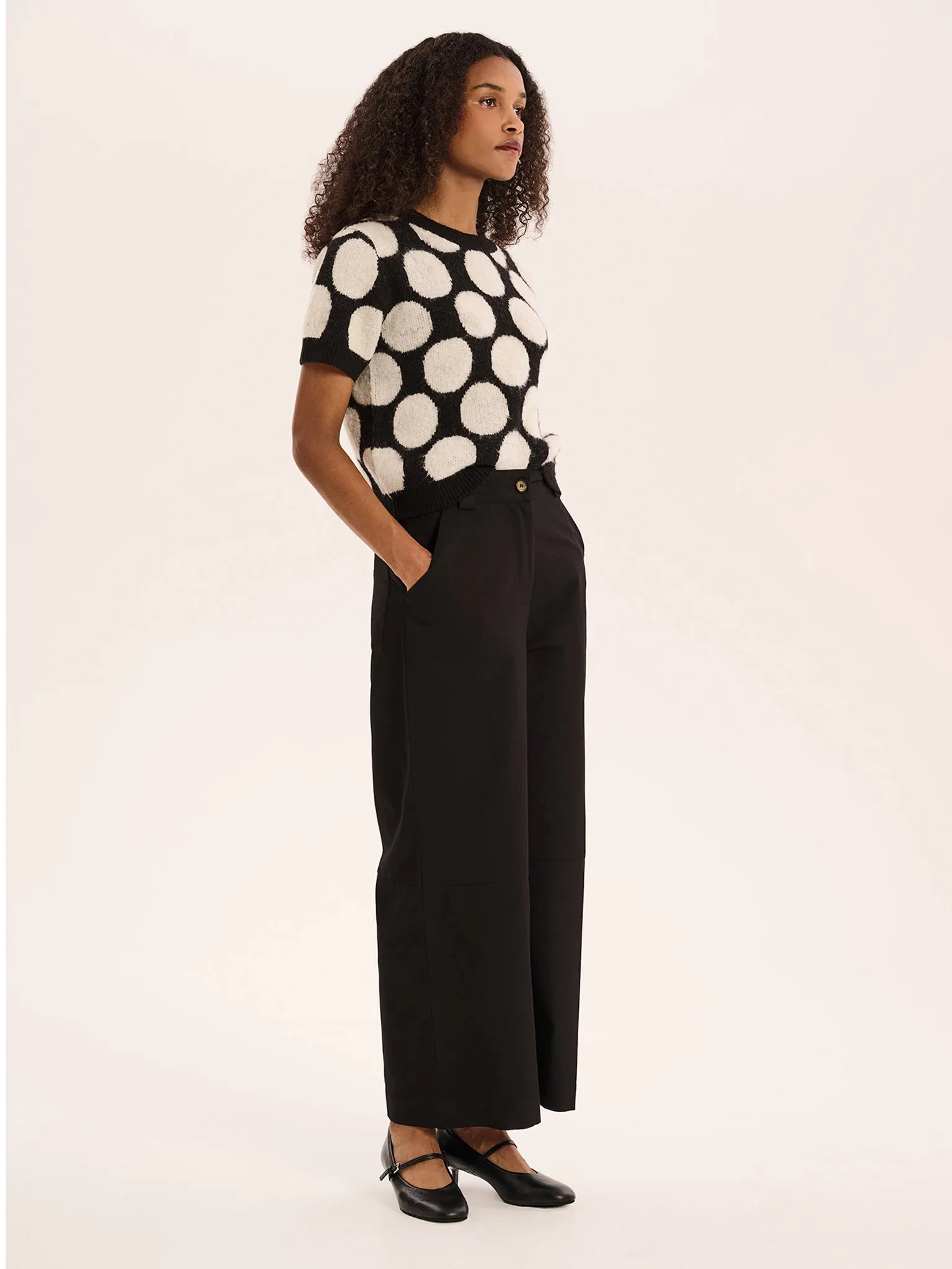 Tasmin Trouser in Black sold by Omnes product image thumbnail 2