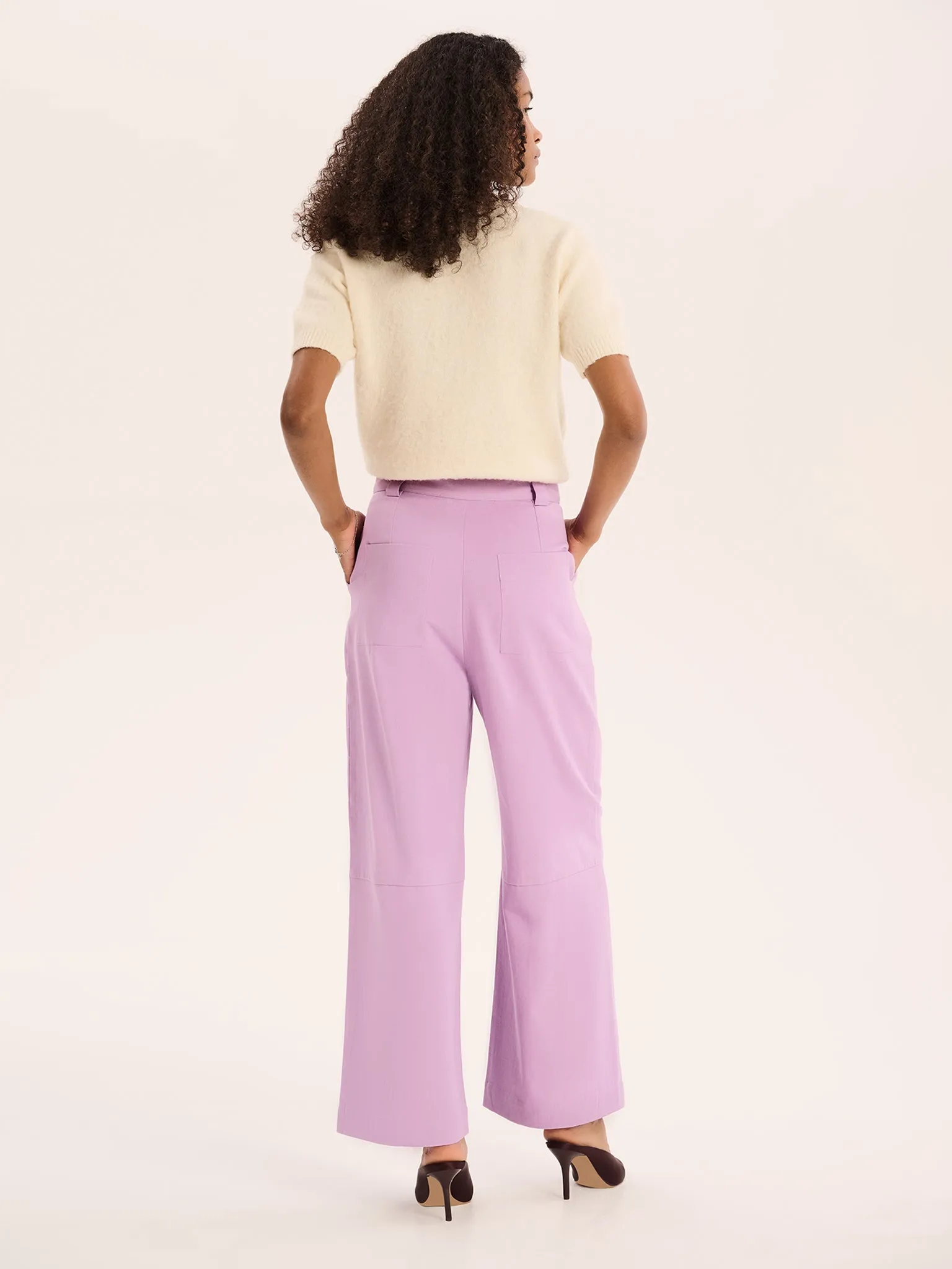 Tasmin Trouser in Lavender sold by Omnes product image thumbnail 3