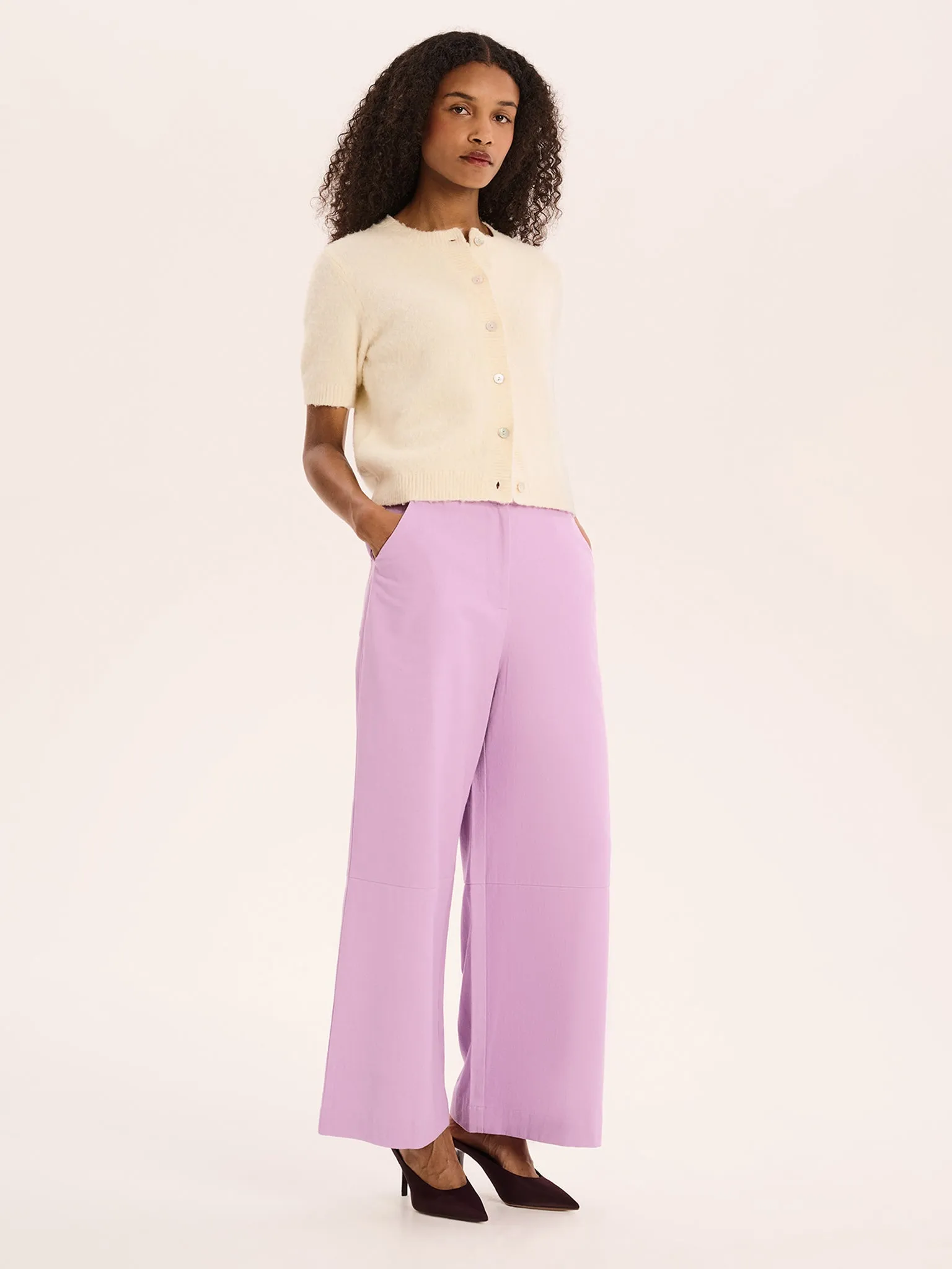 Tasmin Trouser in Lavender sold by Omnes product image thumbnail 2