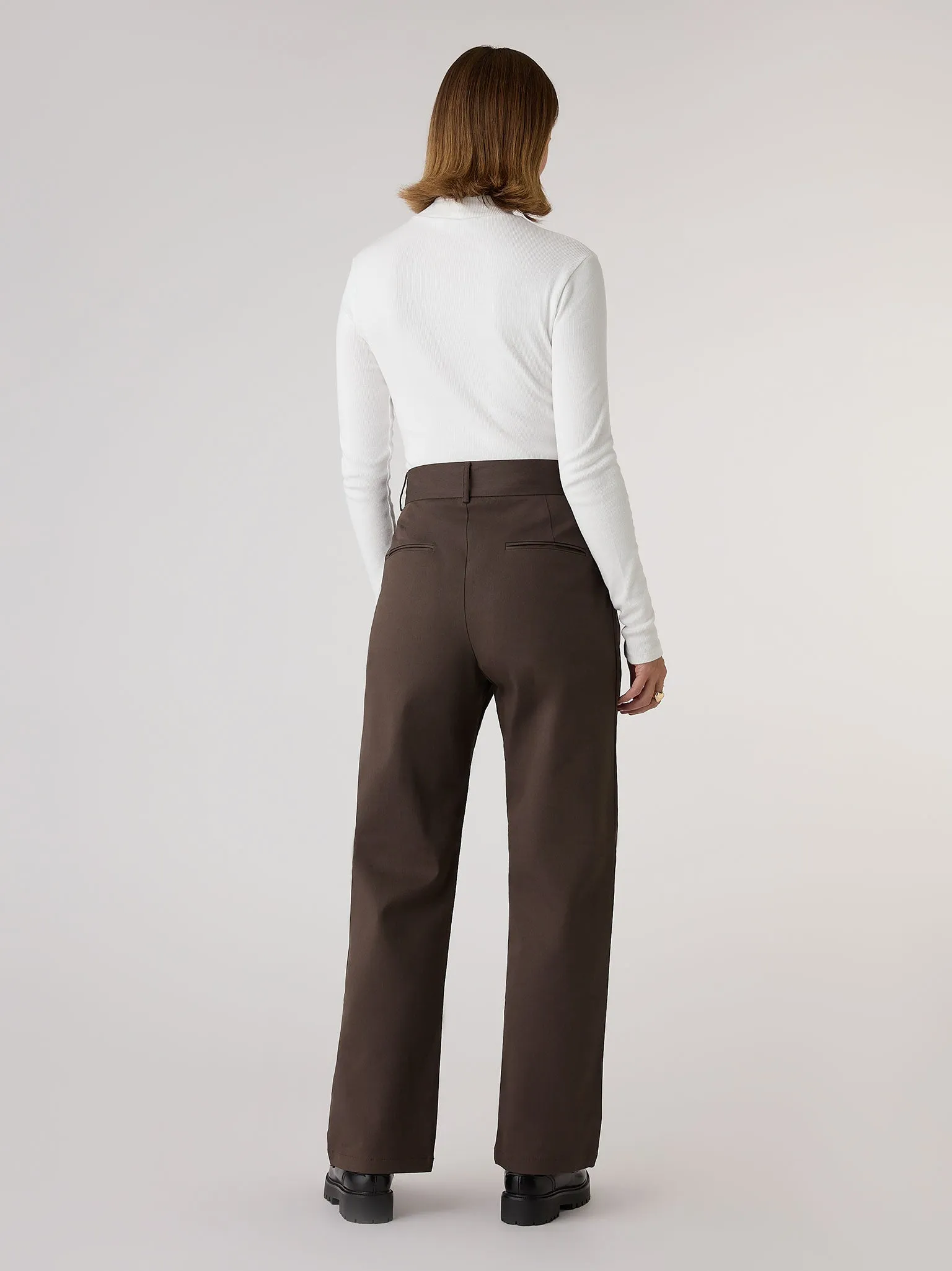 North Mock Neck Top in Cream sold by Omnes product image thumbnail 3