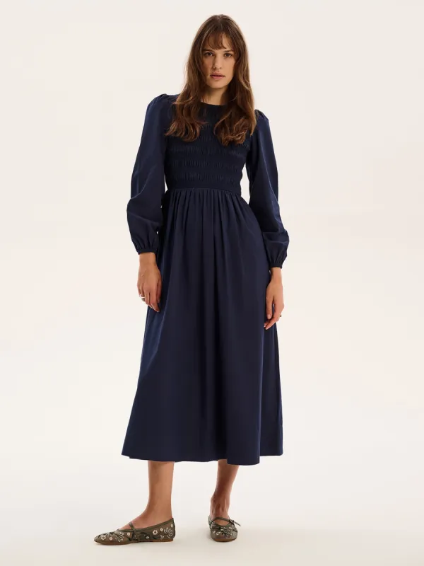 Saint Dress in Navy sold by Omnes