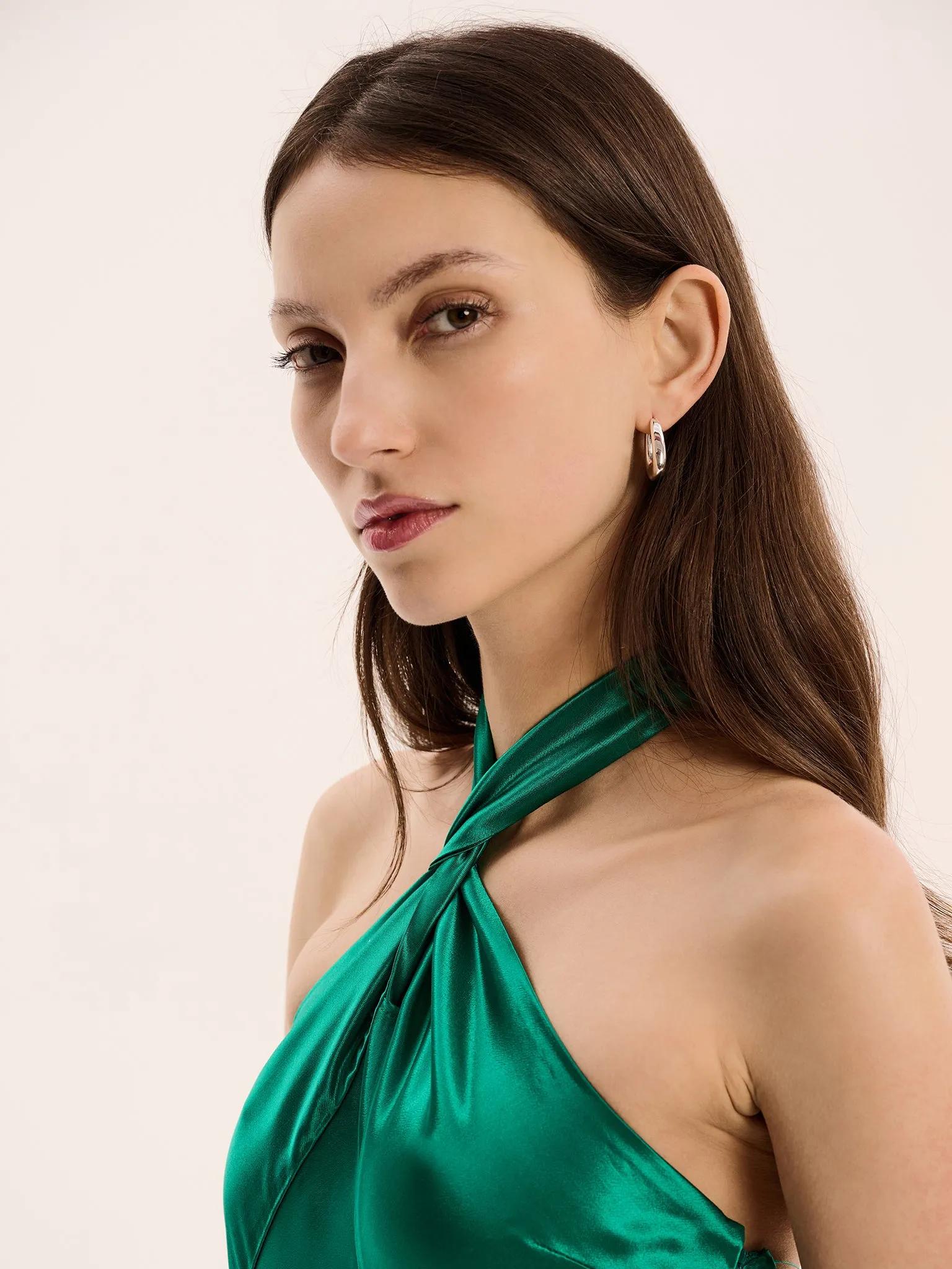 Arles Dress in Green sold by Omnes product image thumbnail 4