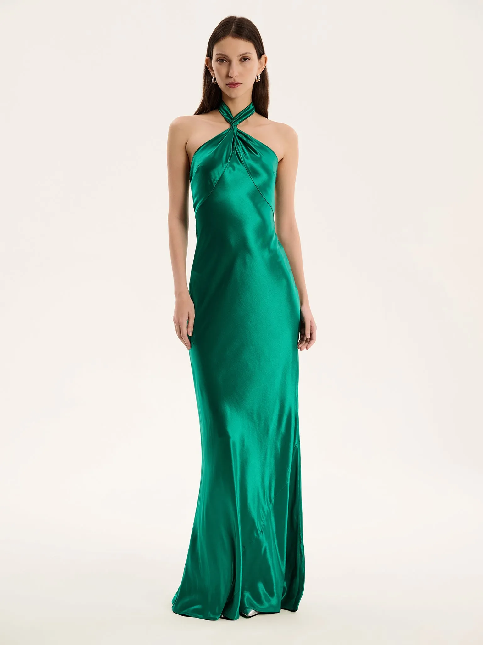 Arles Dress in Green sold by Omnes