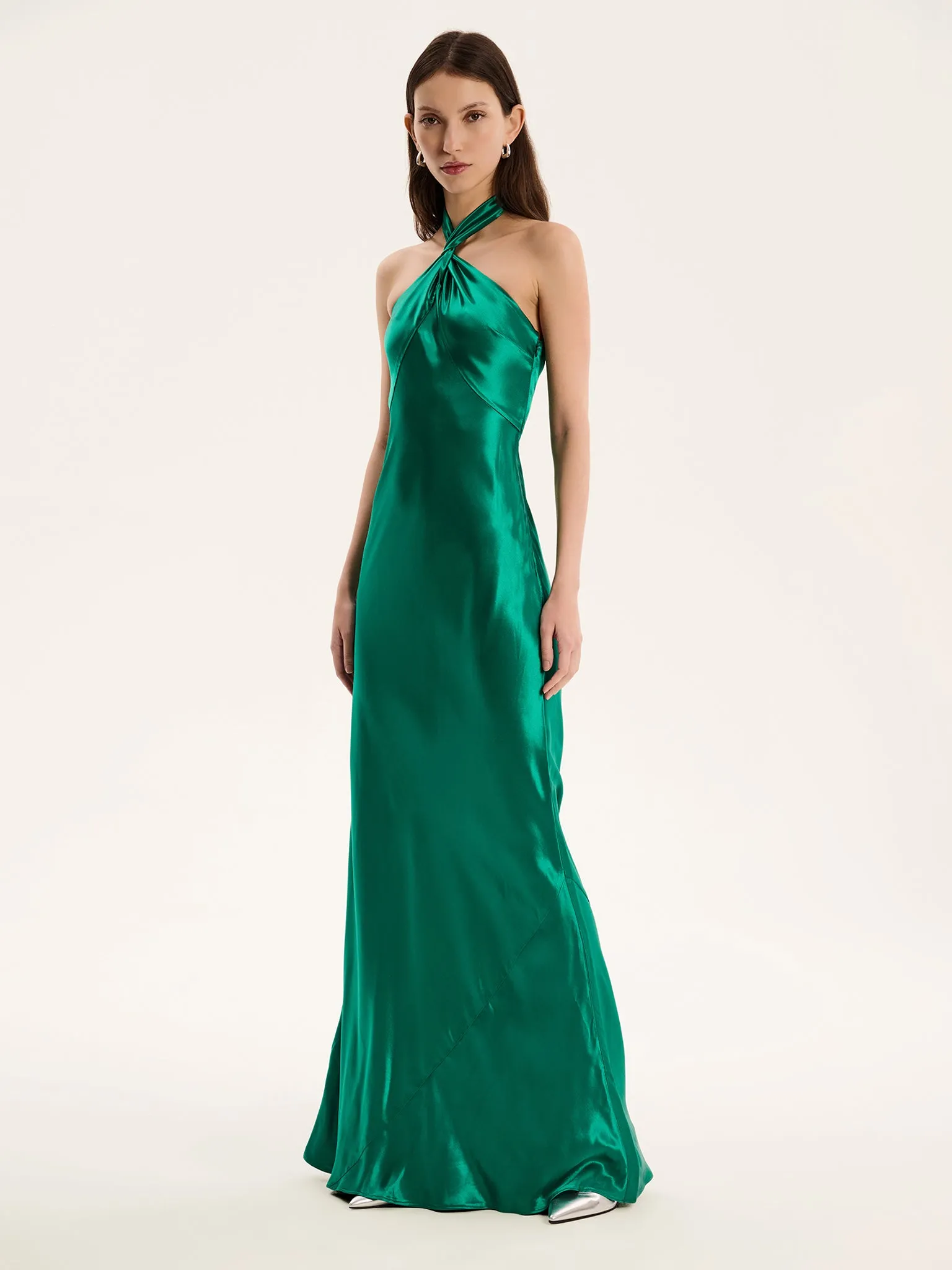 Arles Dress in Green sold by Omnes product image thumbnail 2