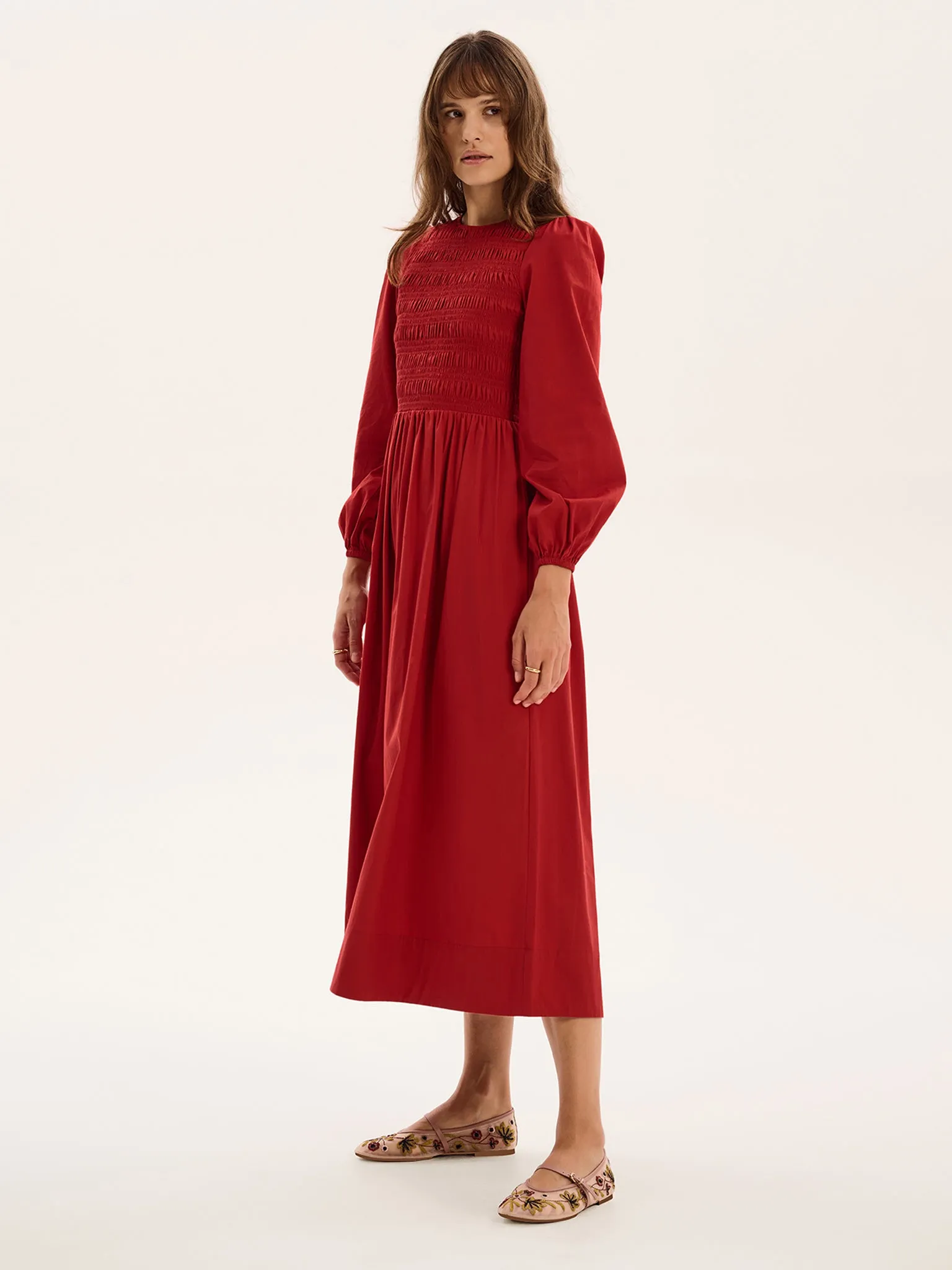 Saint Dress in Red sold by Omnes product image thumbnail 2
