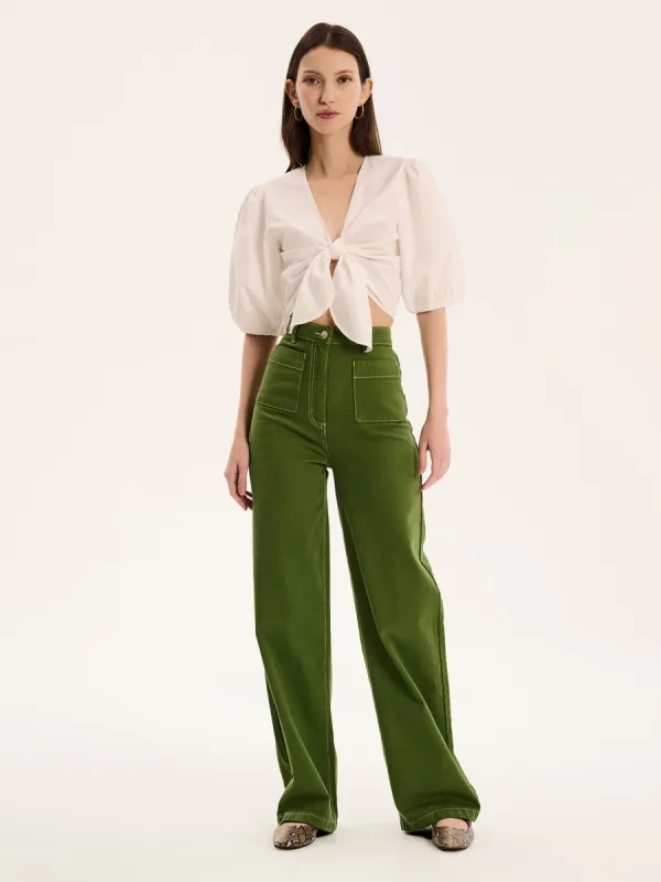 Karina Top in White sold by Omnes