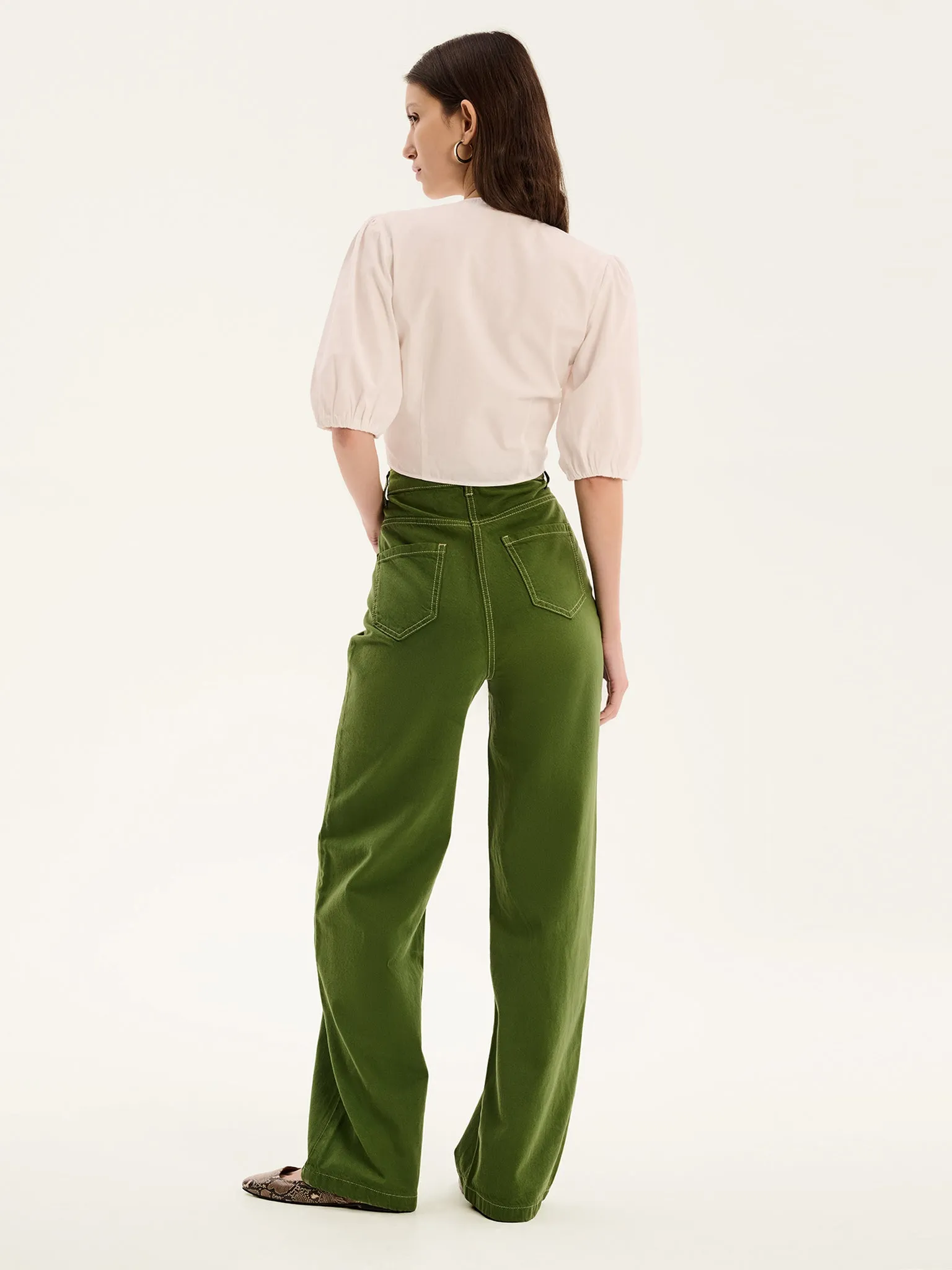 Karina Top in White sold by Omnes product image thumbnail 3