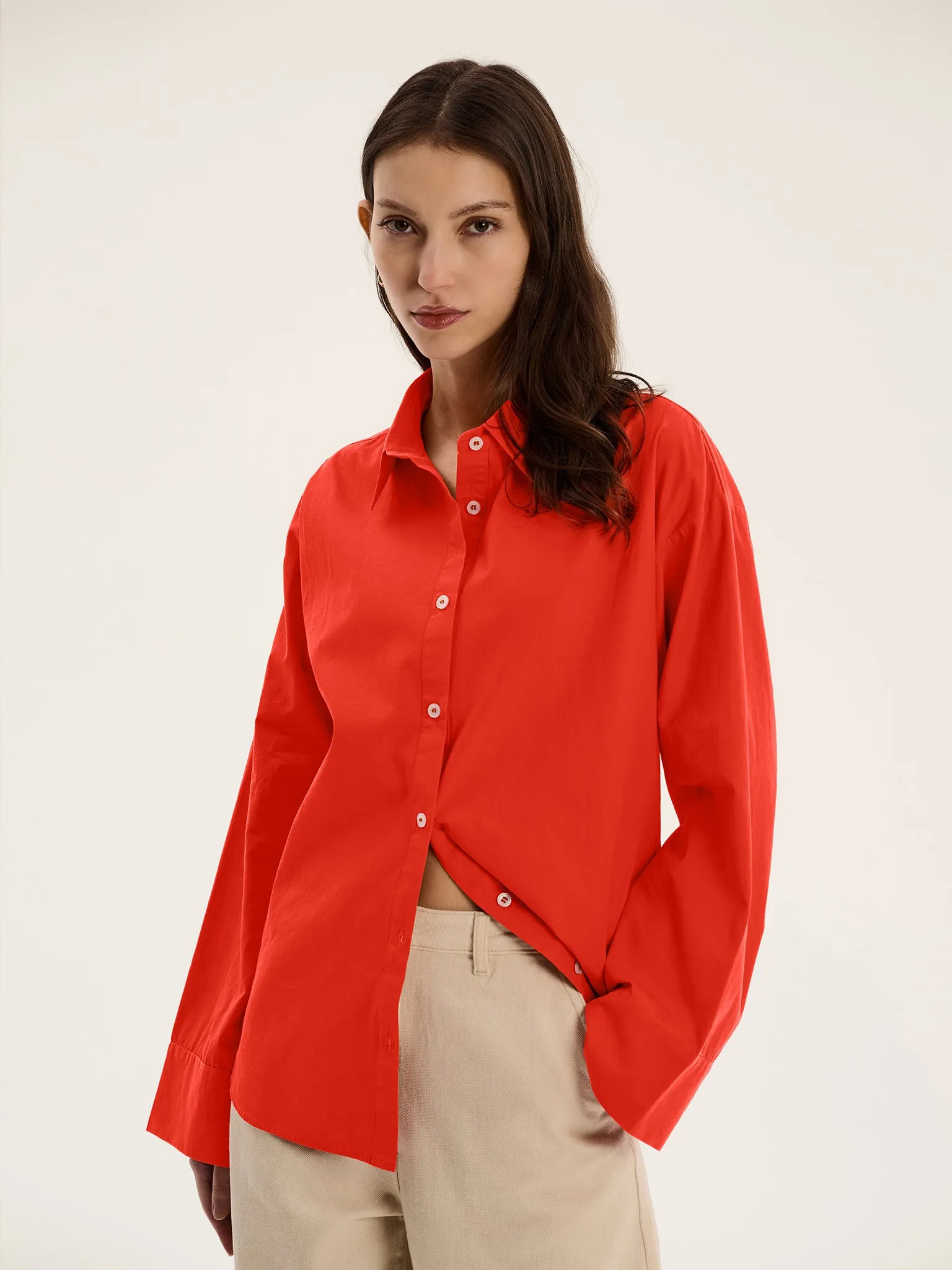 Kendall Shirt in Red sold by Omnes product image thumbnail 4