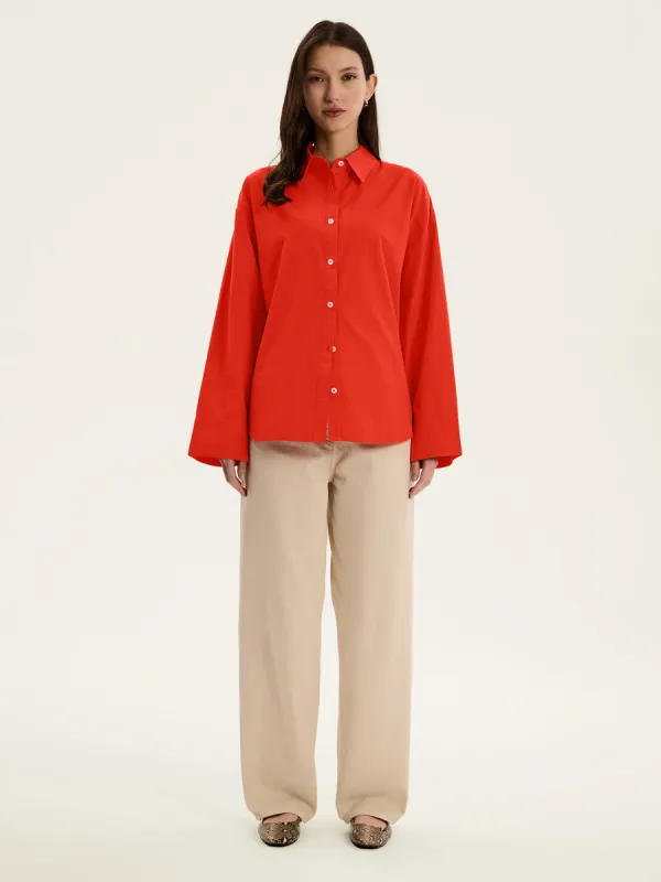Kendall Shirt in Red sold by Omnes