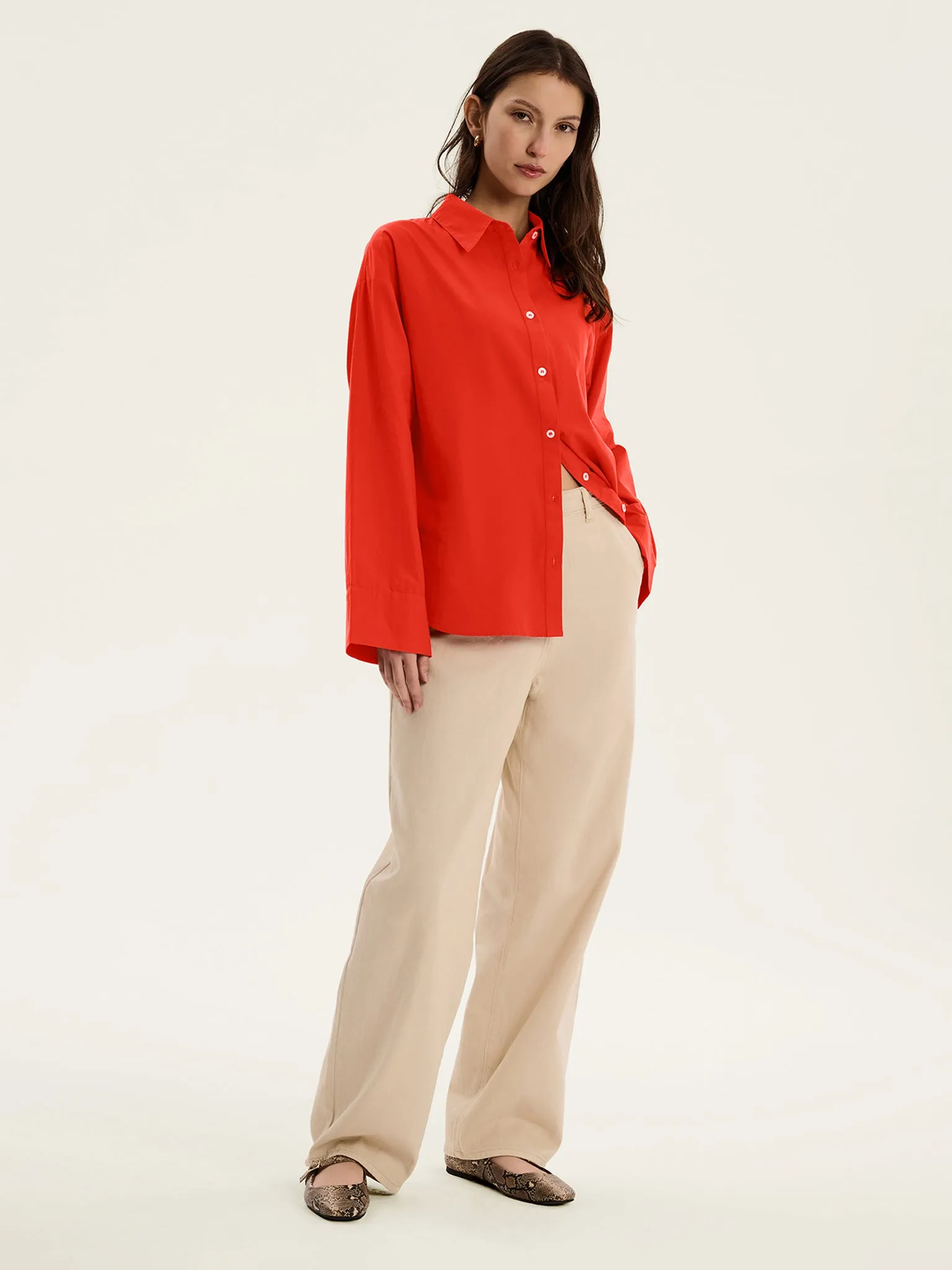 Kendall Shirt in Red sold by Omnes product image thumbnail 2