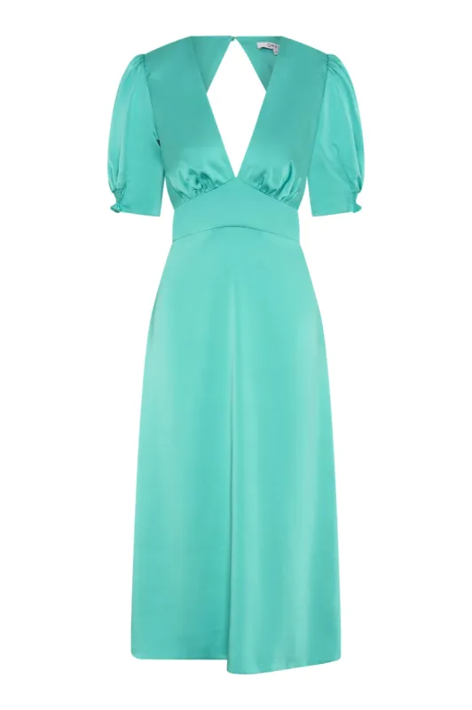 Odette Dress in Turquoise sold by Omnes