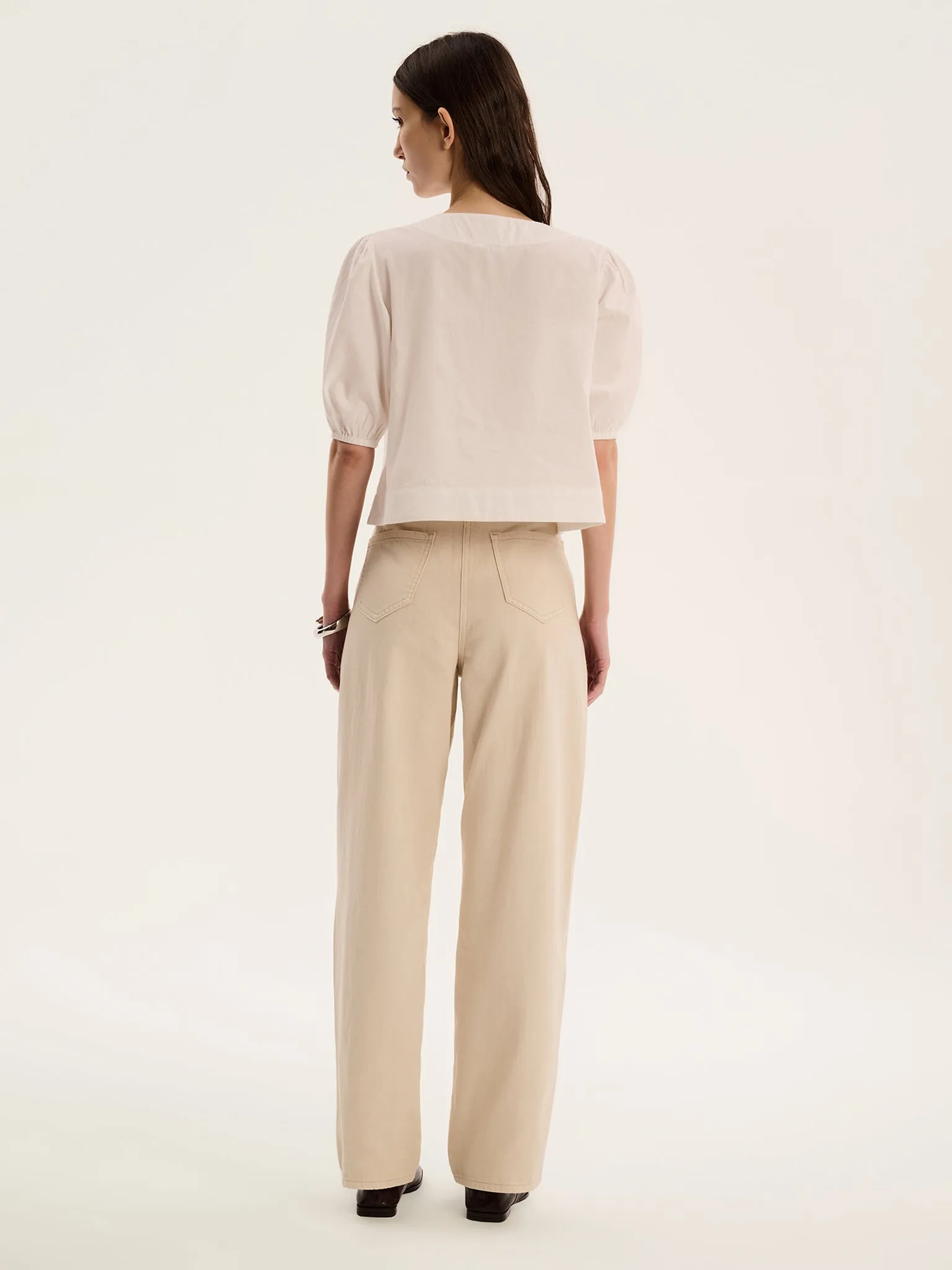 Apollo Blouse in White sold by Omnes product image thumbnail 3