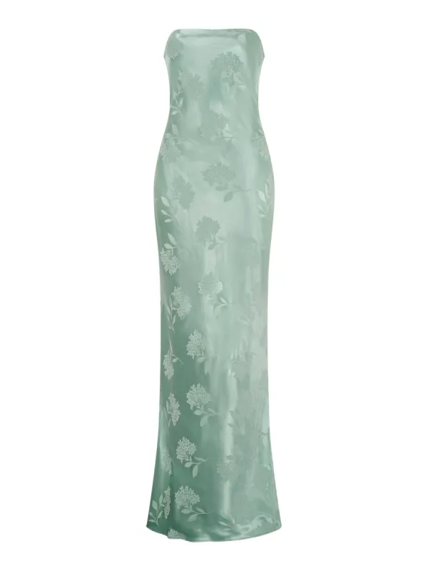 Amdra Maxi Dress in Sage sold by Omnes