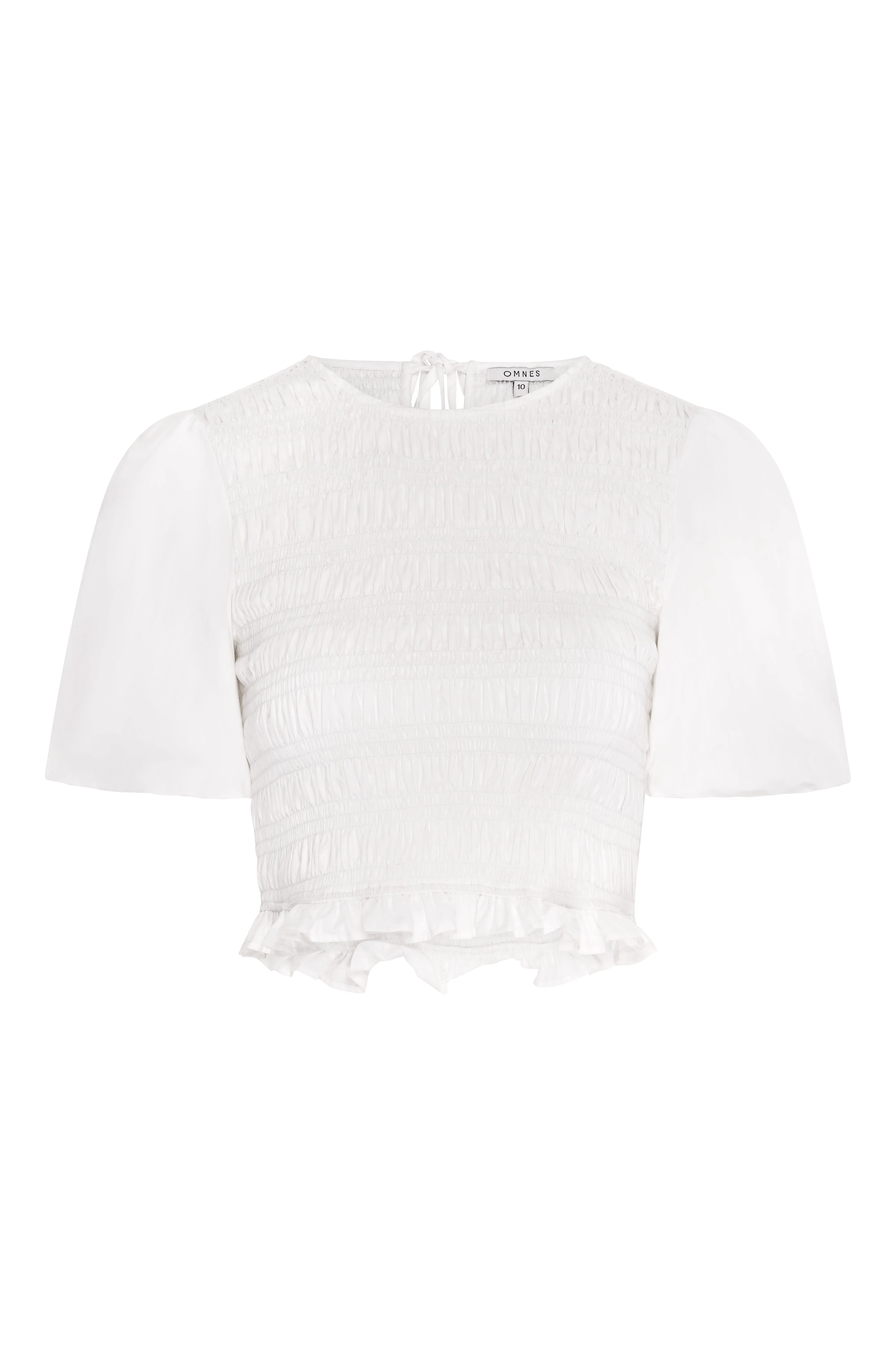 Nicolla Top in White sold by Omnes product image thumbnail 5