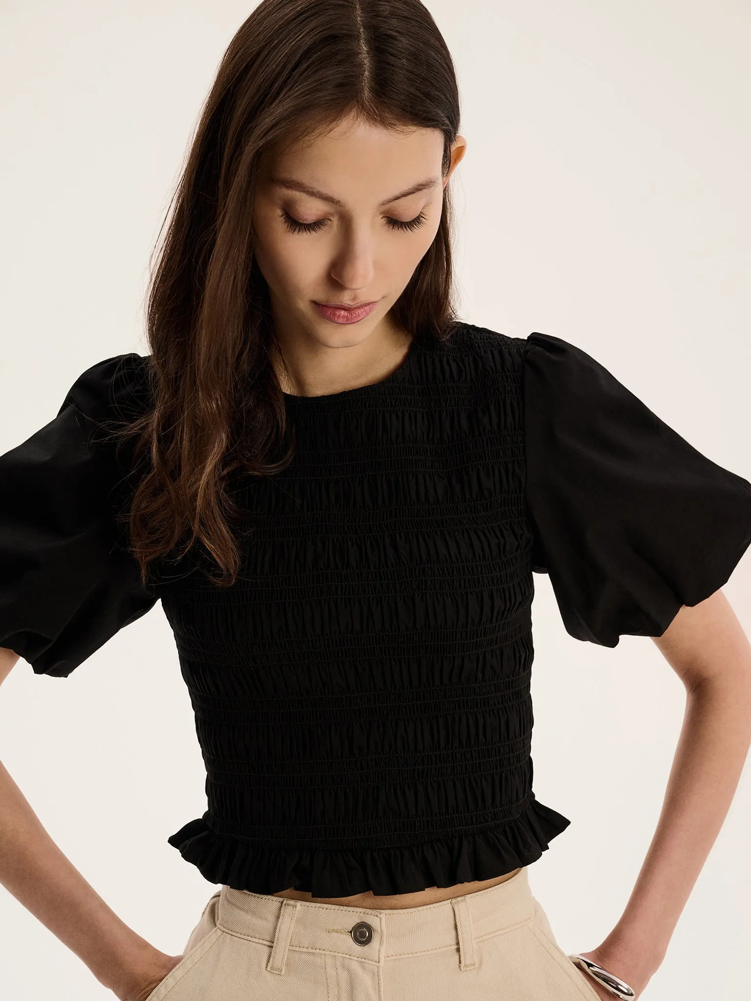 Nicolla Top in Black sold by Omnes product image thumbnail 4