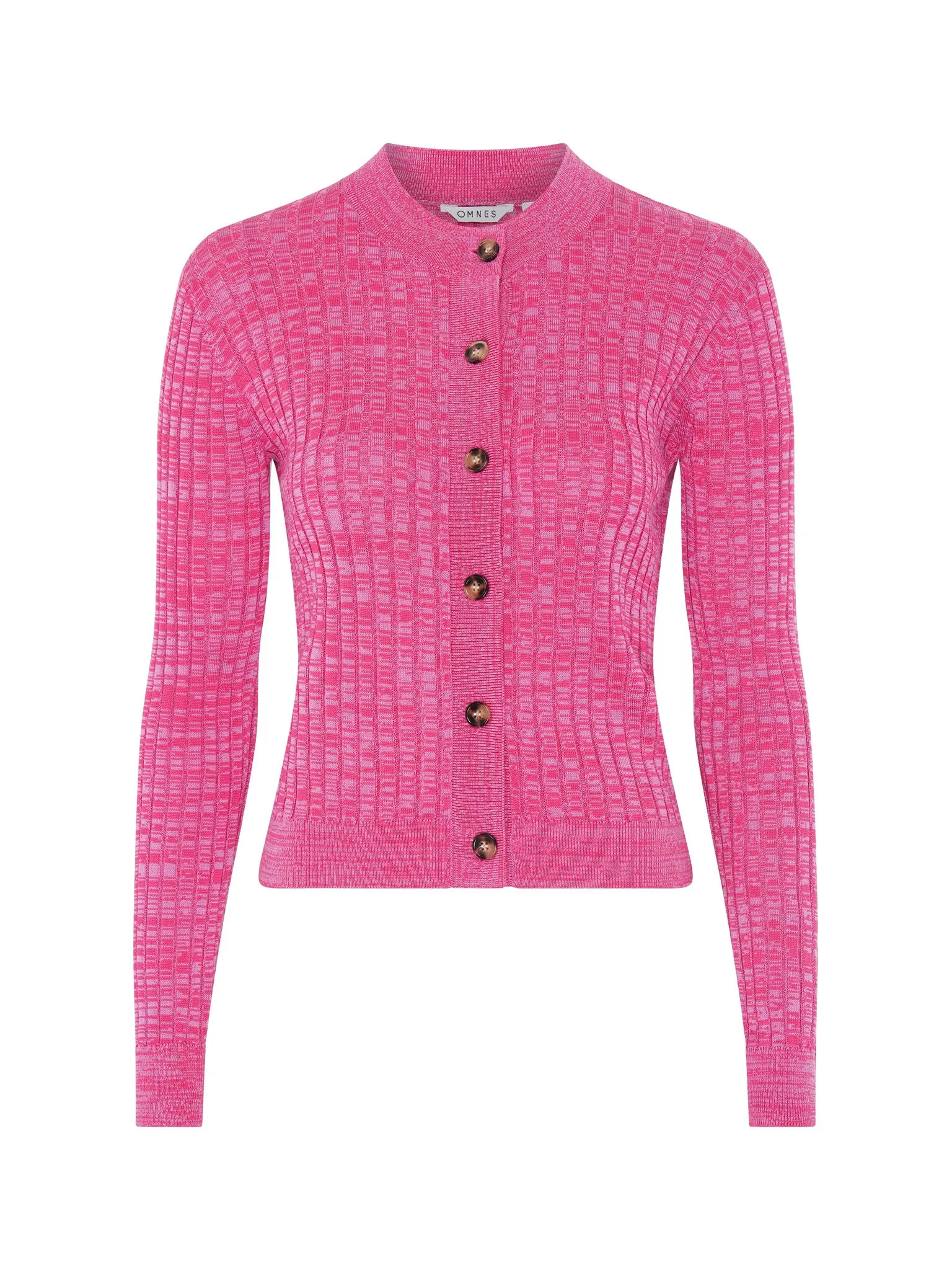 Daisy Cardigan in Space Dye Pink sold by Omnes product image thumbnail 5